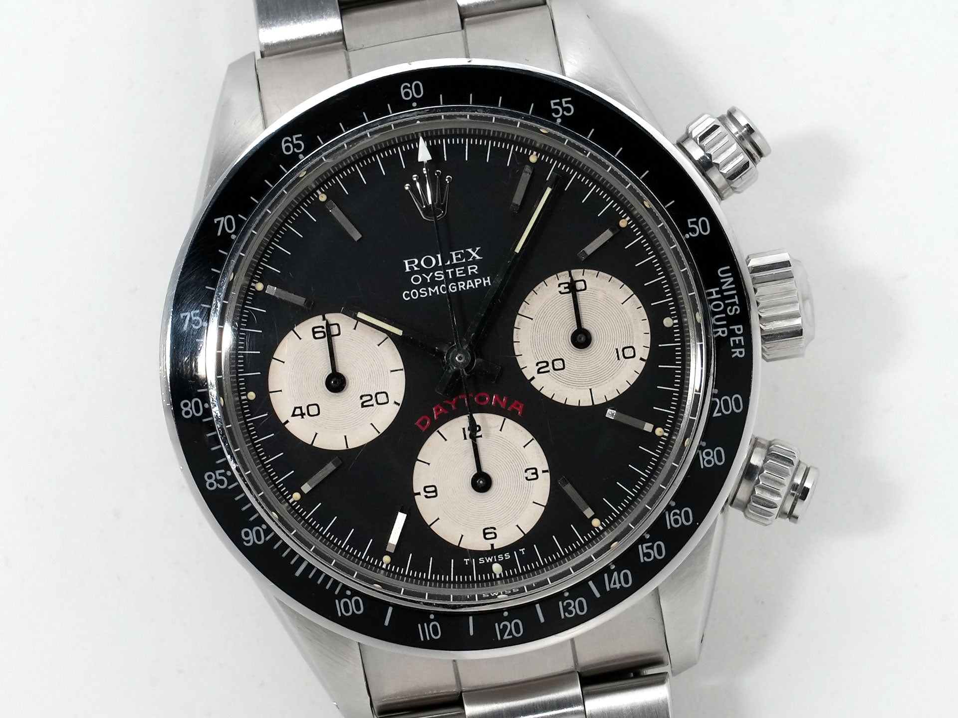 ロレックス デイトナ Ref.6265 ステンレススチール ブラック文字盤 中古 5sqvxi33