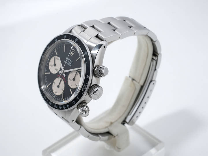 ロレックス デイトナ Ref.6265 ステンレススチール ブラック文字盤 中古 5sqvxi33