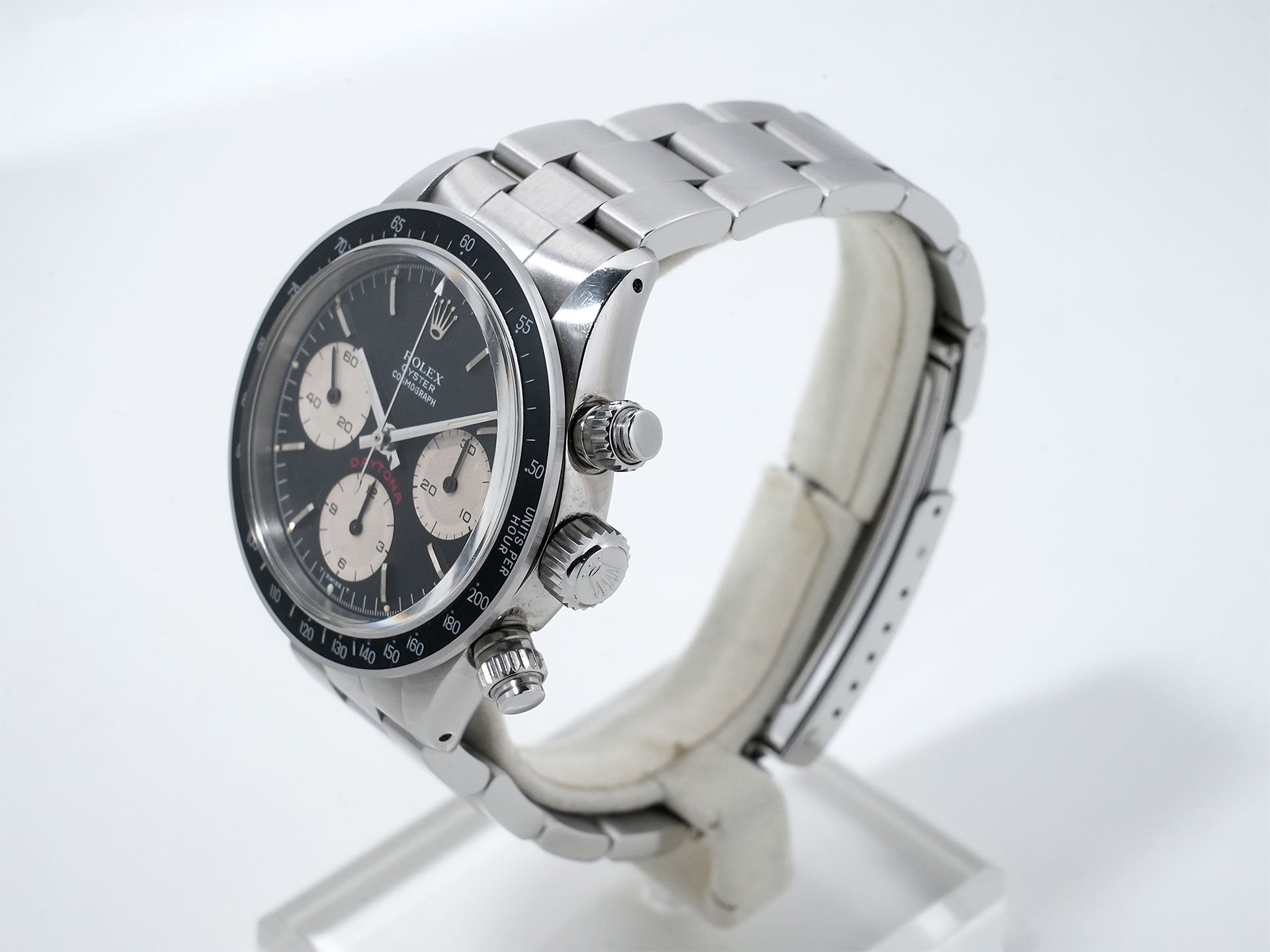 ロレックス デイトナ Ref.6265 ステンレススチール ブラック文字盤 中古 5sqvxi33