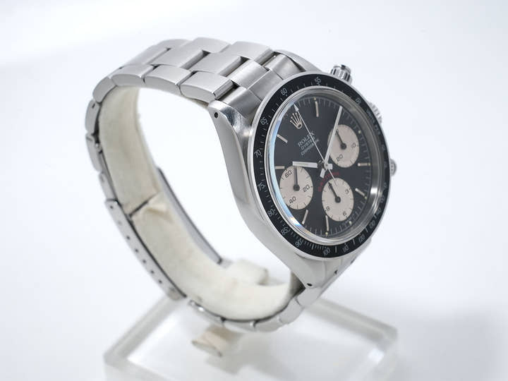 ロレックス デイトナ Ref.6265 ステンレススチール ブラック文字盤 中古 5sqvxi33