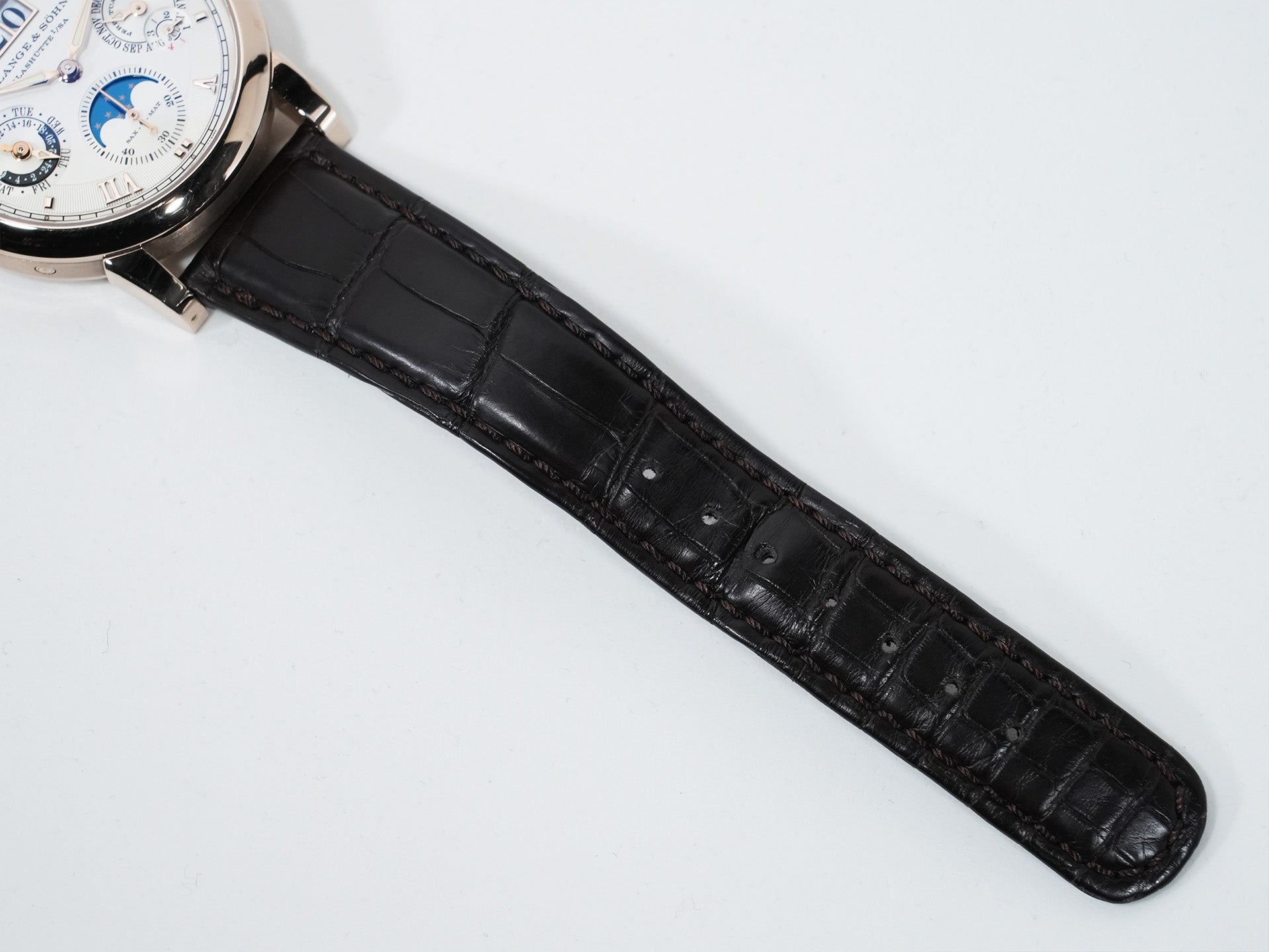 A.ランゲ＆ゾーネ ランゲマティック パーペチュアル Ref.310.050E ハニーゴールド シルバー文字盤 中古 dp4ah28e