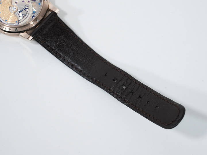 A.ランゲ＆ゾーネ ランゲマティック パーペチュアル Ref.310.050E ハニーゴールド シルバー文字盤 中古 dp4ah28e