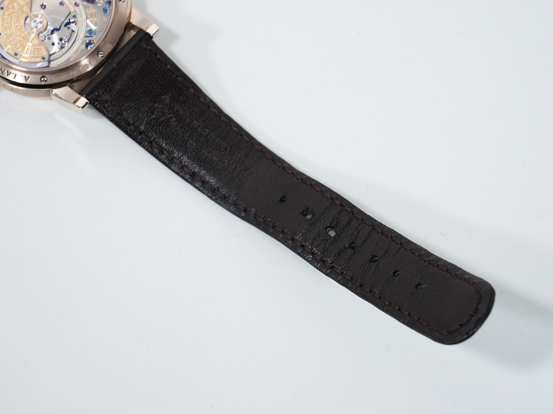 A.ランゲ＆ゾーネ ランゲマティック パーペチュアル Ref.310.050E ハニーゴールド シルバー文字盤 中古 dp4ah28e