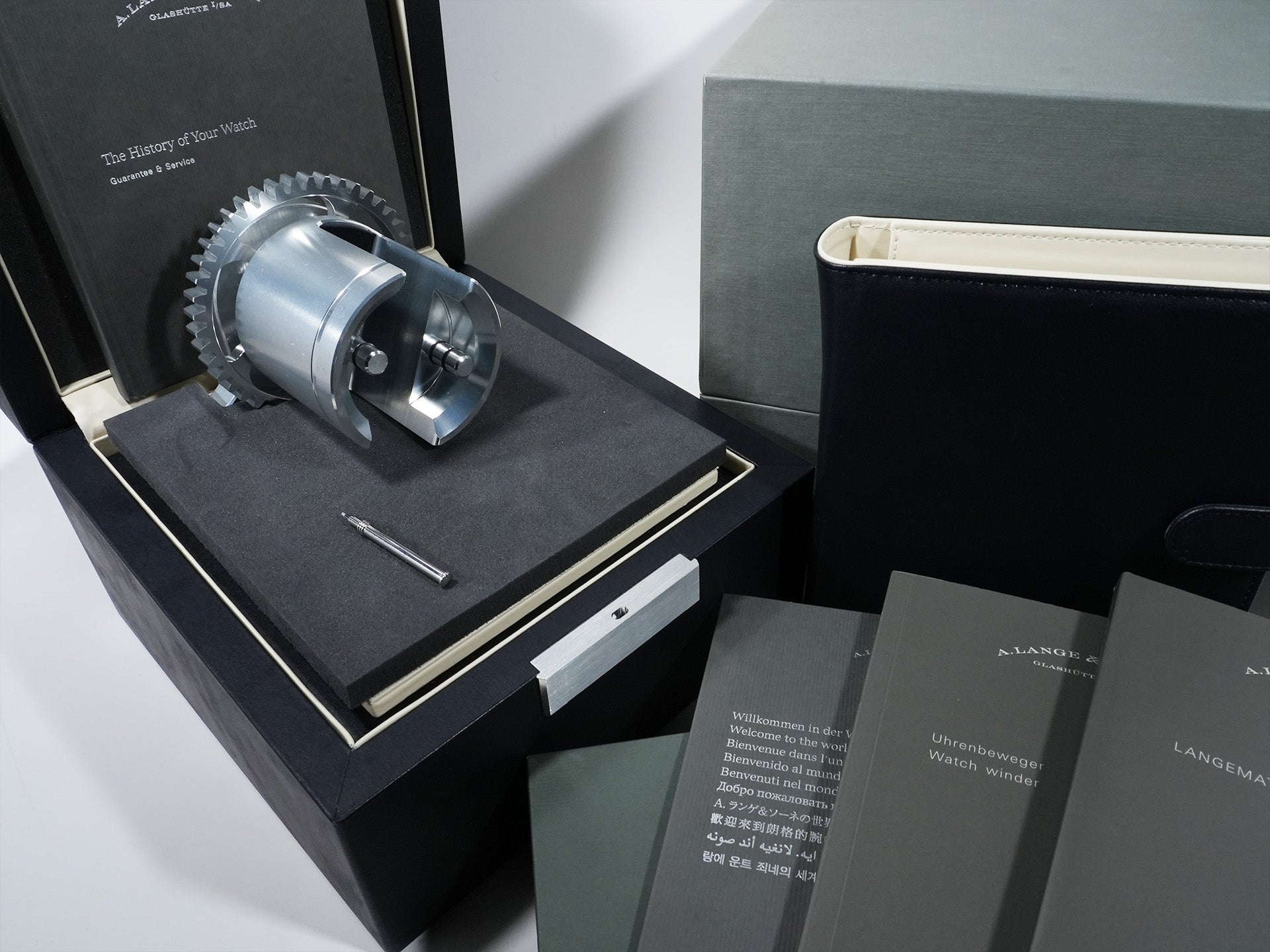 A.ランゲ＆ゾーネ ランゲマティック パーペチュアル Ref.310.050E ハニーゴールド シルバー文字盤 中古 dp4ah28e