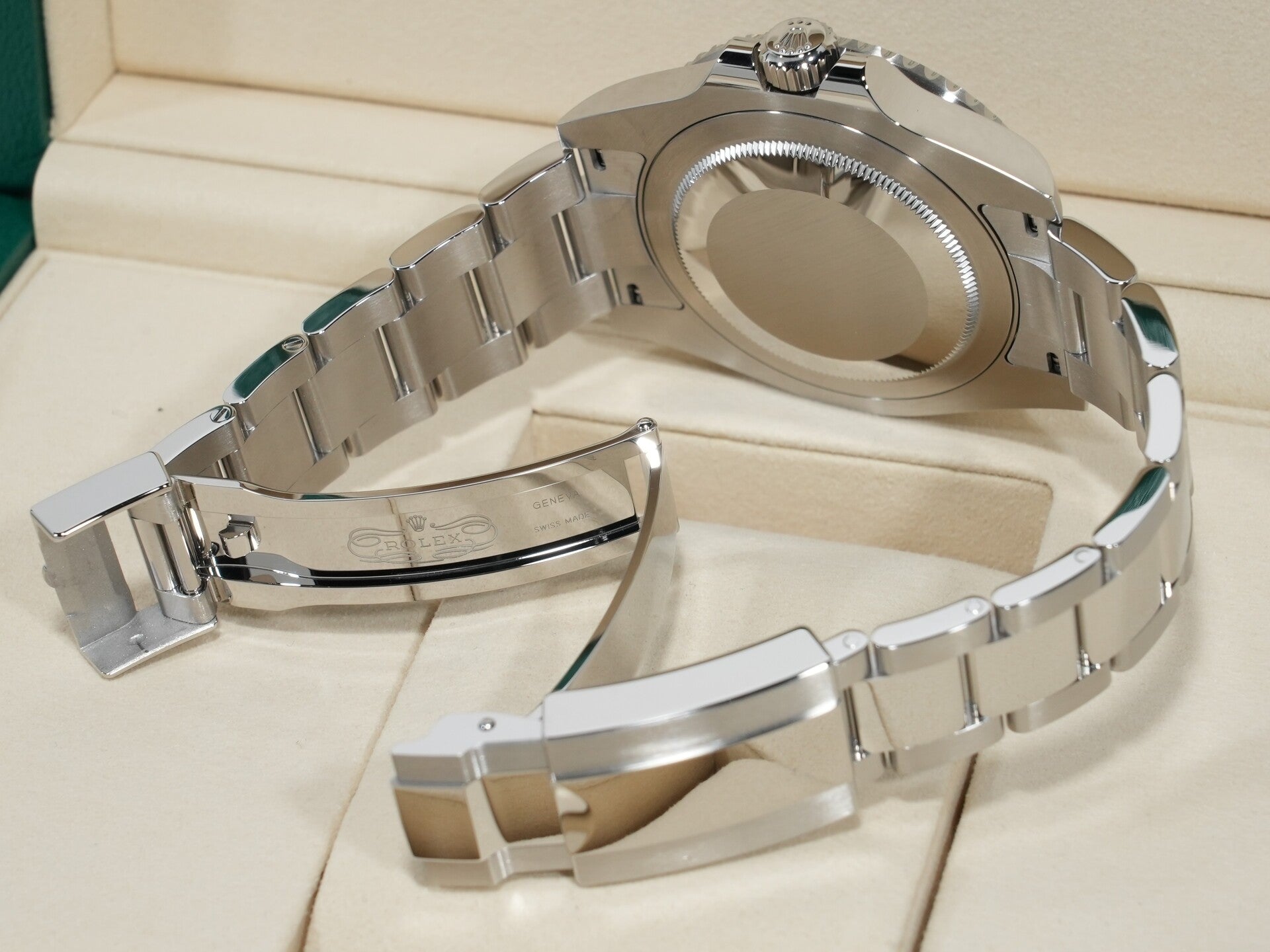 ロレックス GMTマスターII Ref.126710BLRO ステンレススチール ブラック文字盤 オイスターブレスレット 未使用 x4q8t4bz