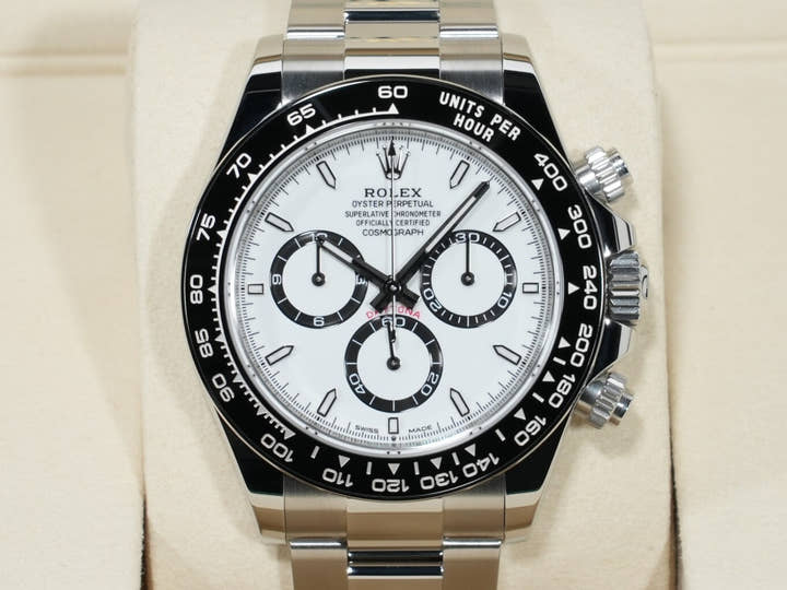 ロレックス デイトナ Ref.126500LN ステンレススチール ホワイト文字盤 未使用 ffspj27d