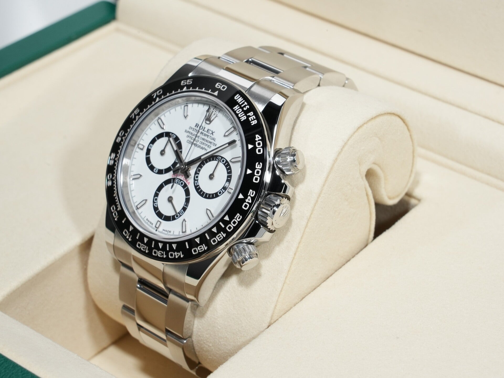 ロレックス デイトナ Ref.126500LN ステンレススチール ホワイト文字盤 未使用 ffspj27d