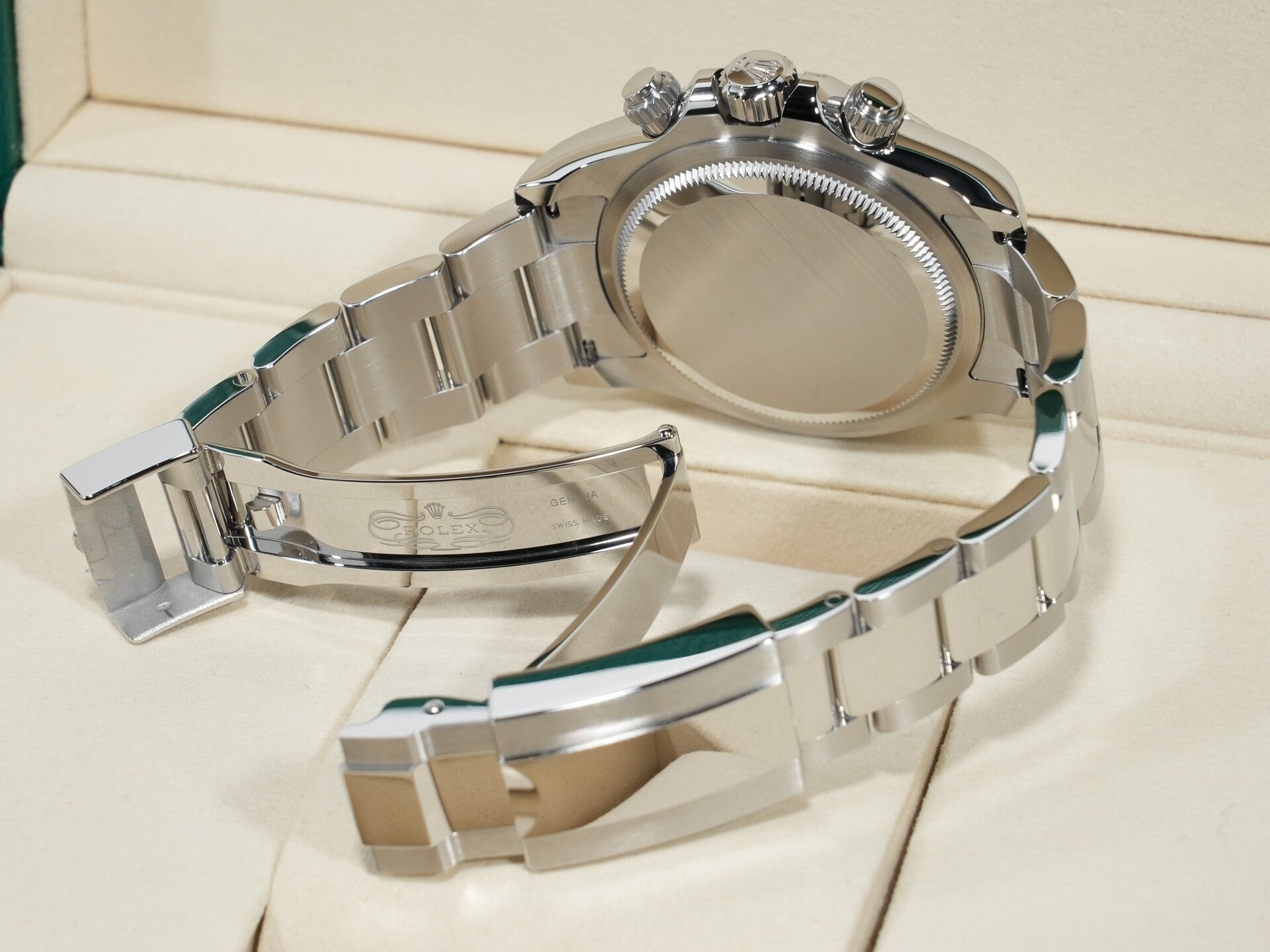 ロレックス デイトナ Ref.126500LN ステンレススチール ホワイト文字盤 未使用 ffspj27d