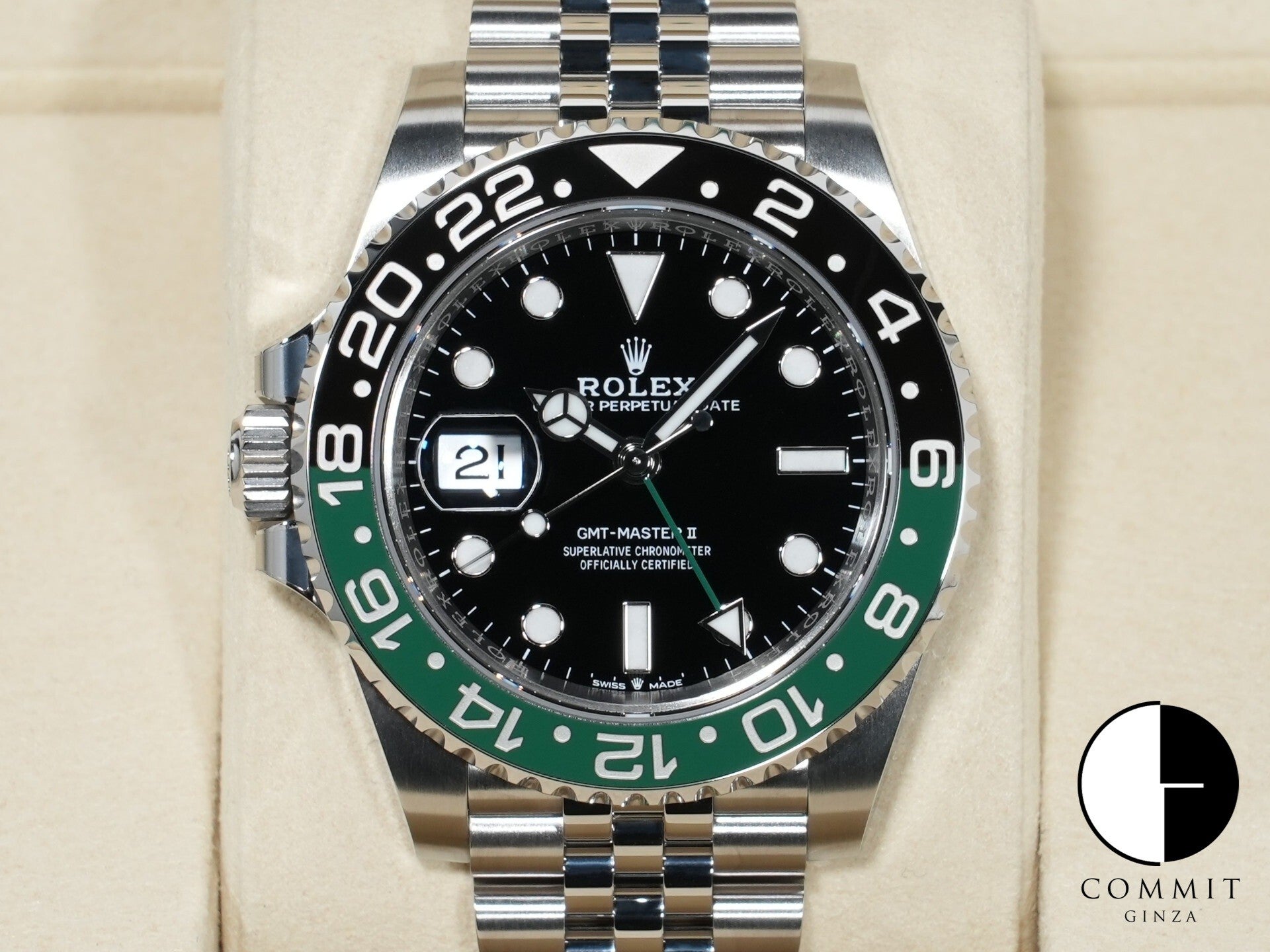 ロレックス GMTマスターII Ref.126720VTNR ステンレススチール ブラック文字盤 ジュビリーブレスレット 未使用 kedgwqij