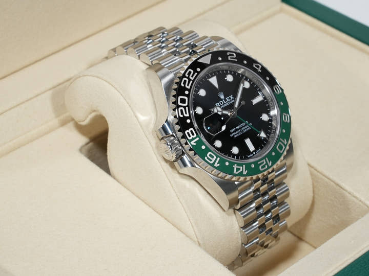 ロレックス GMTマスターII Ref.126720VTNR ステンレススチール ブラック文字盤 ジュビリーブレスレット 未使用 kedgwqij