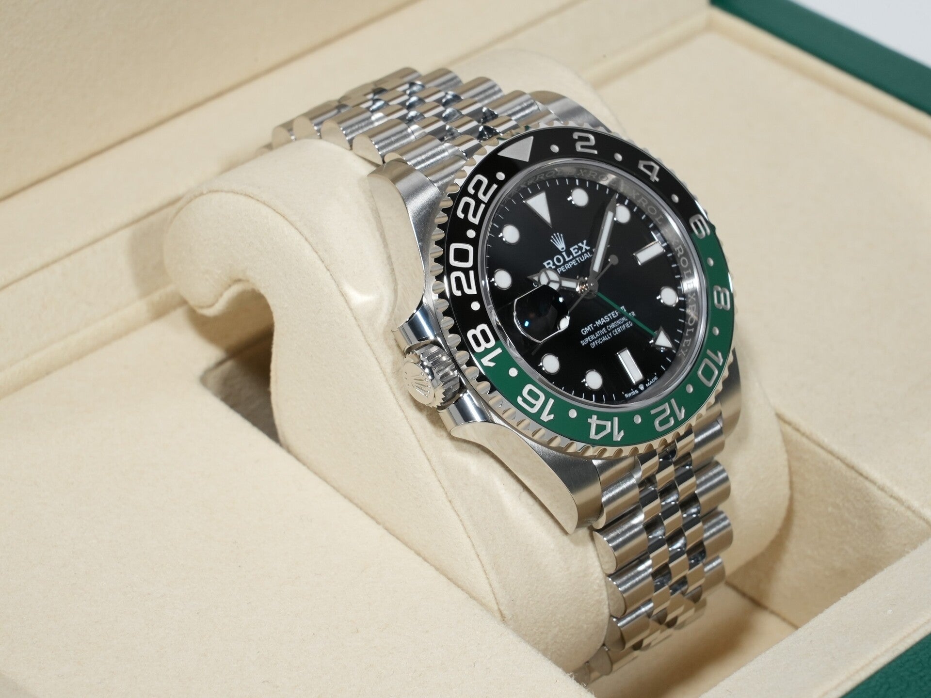 ロレックス GMTマスターII Ref.126720VTNR ステンレススチール ブラック文字盤 ジュビリーブレスレット 未使用 kedgwqij