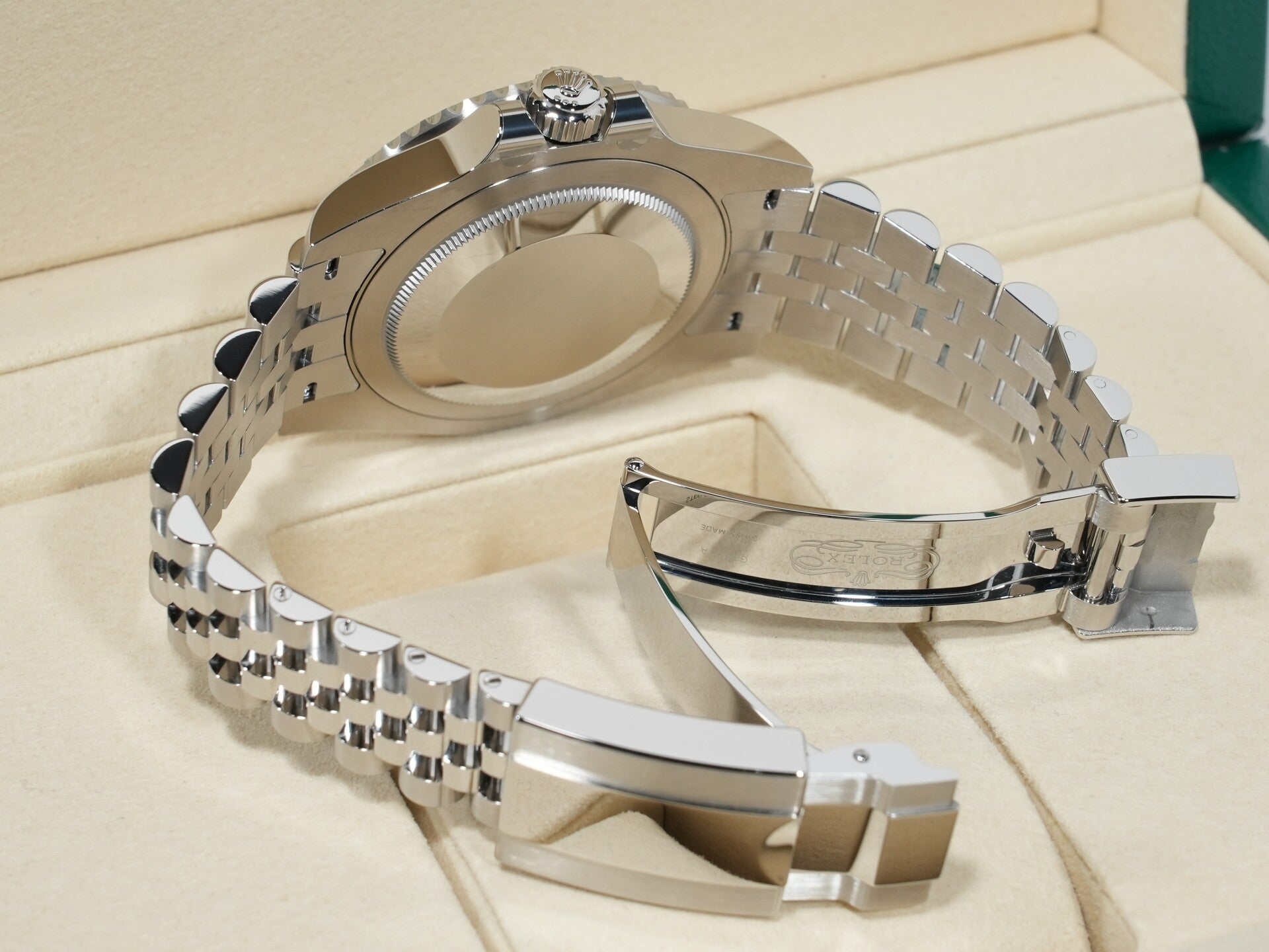 ロレックス GMTマスターII Ref.126720VTNR ステンレススチール ブラック文字盤 ジュビリーブレスレット 未使用 kedgwqij