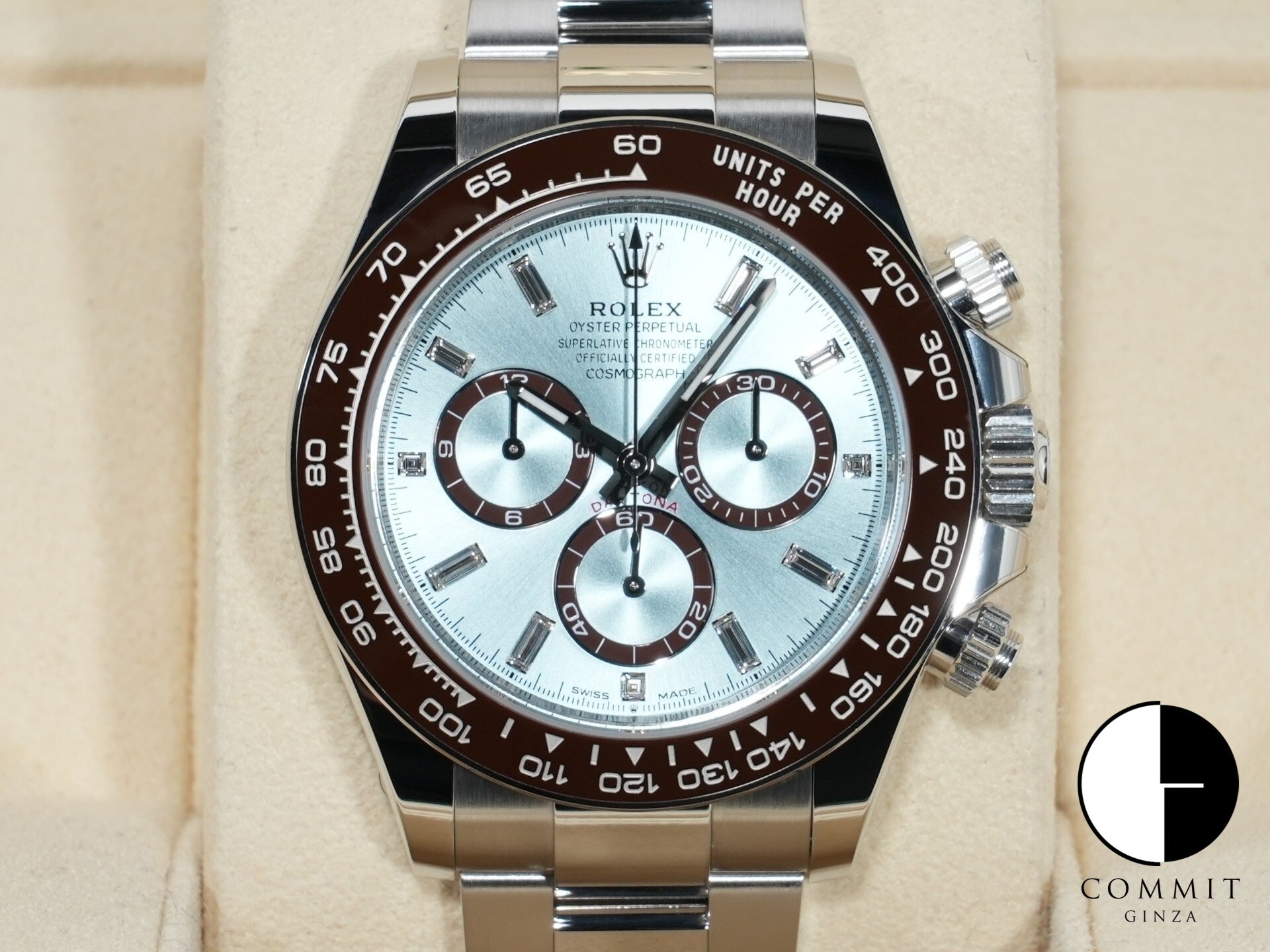 ロレックス デイトナ Ref.126506A プラチナ アイスブルーx11Pダイヤ文字盤 未使用 8qtohbvq