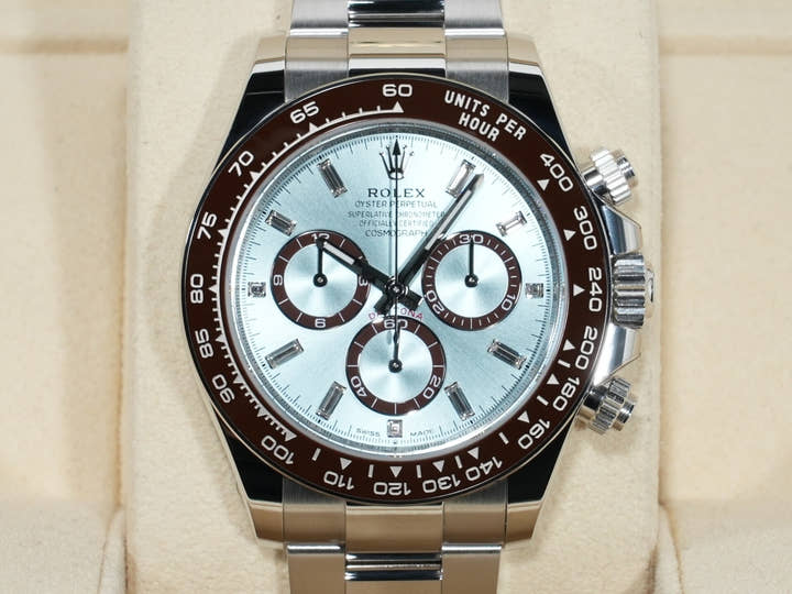 ロレックス デイトナ Ref.126506A プラチナ アイスブルーx11Pダイヤ文字盤 未使用 8qtohbvq