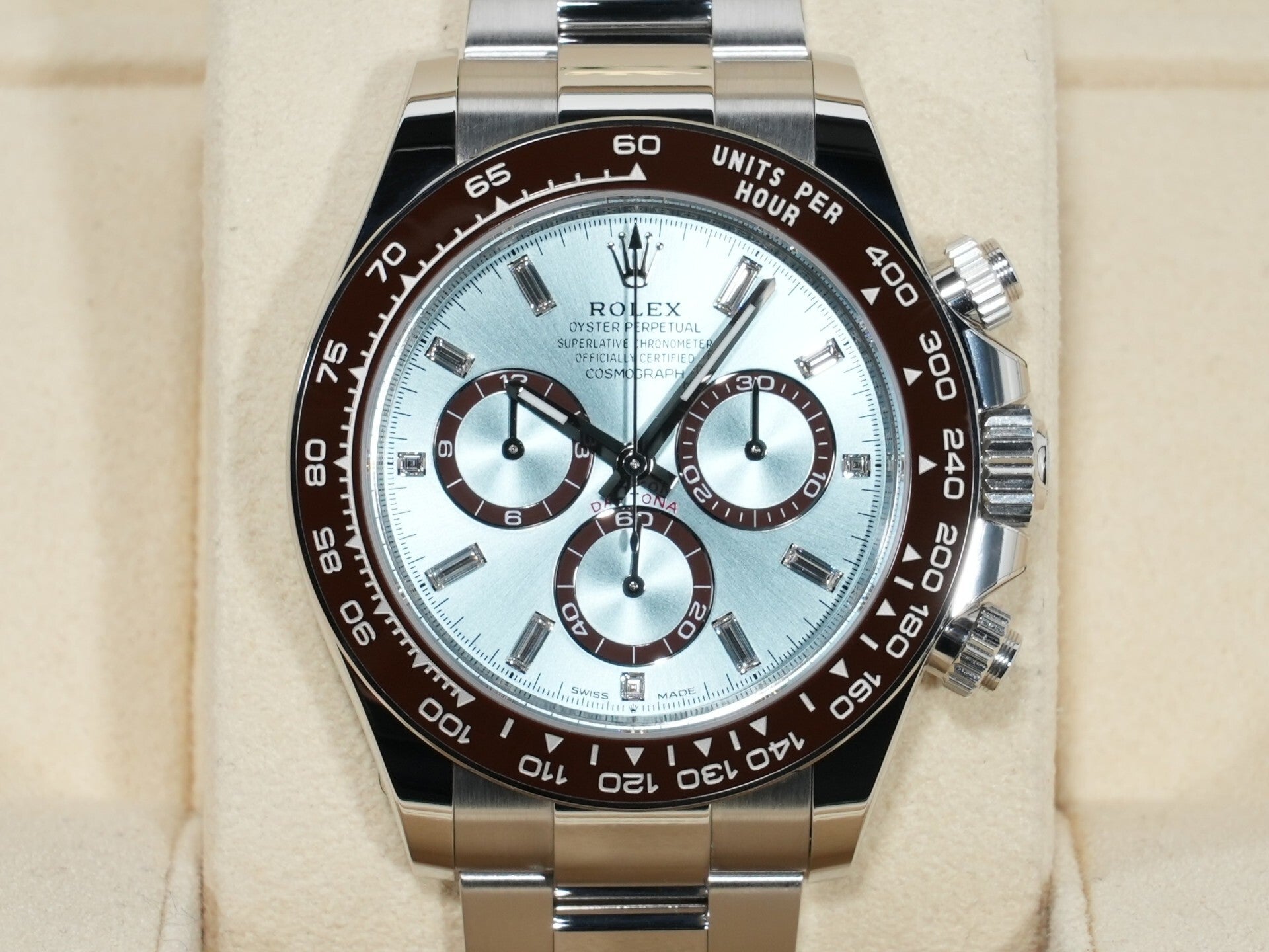ロレックス デイトナ Ref.126506A プラチナ アイスブルーx11Pダイヤ文字盤 未使用 8qtohbvq