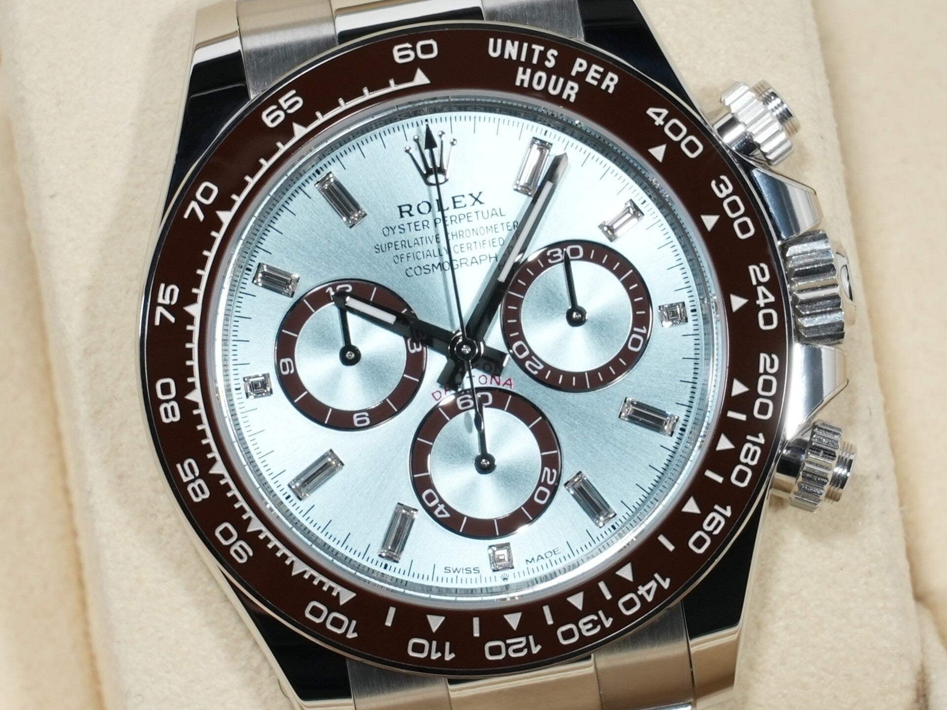 ロレックス デイトナ Ref.126506A プラチナ アイスブルーx11Pダイヤ文字盤 未使用 8qtohbvq
