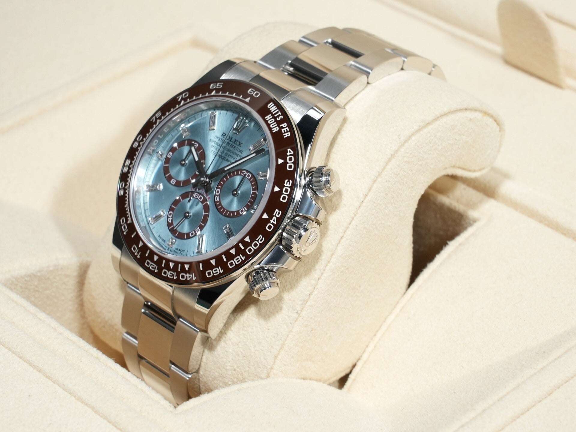 ロレックス デイトナ Ref.126506A プラチナ アイスブルーx11Pダイヤ文字盤 未使用 8qtohbvq