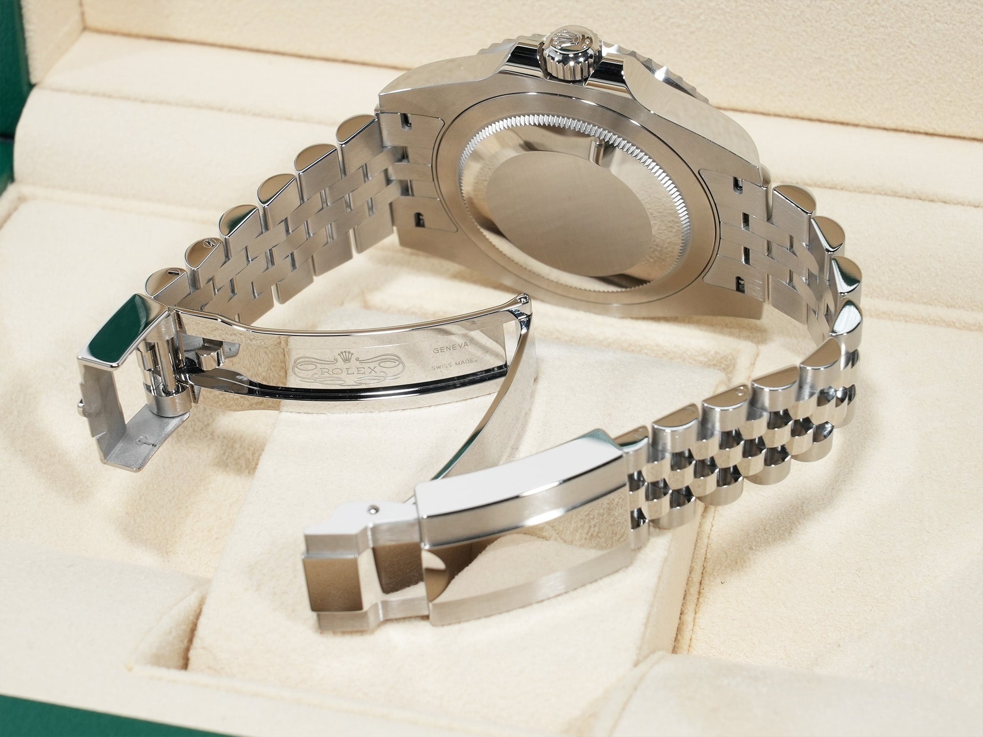 ロレックス GMTマスターII Ref.126710BLNR ステンレススチール ブラック文字盤 ジュビリーブレスレット 中古 mehci62q