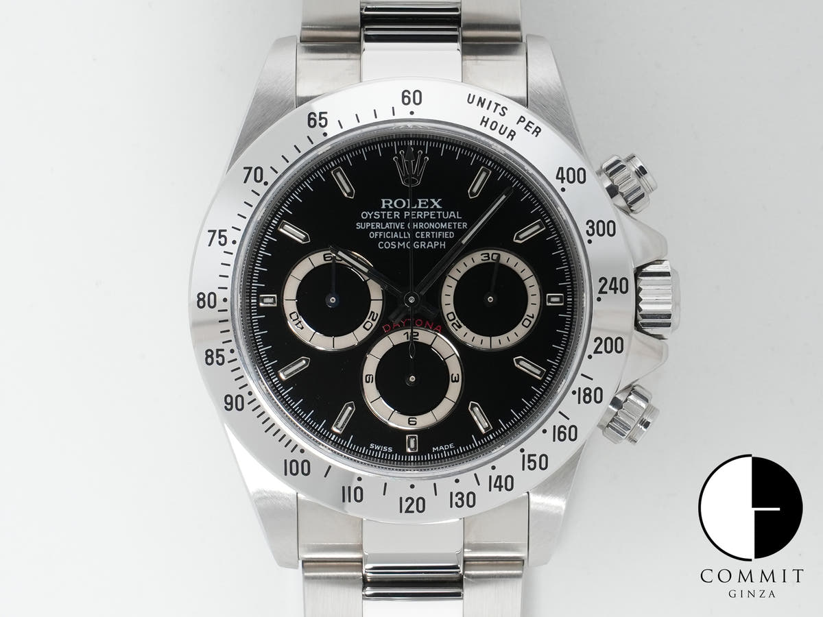 ロレックス デイトナ エルプリメロ Ref.16520 ステンレススチール ブラック文字盤 美品 s5thaxia