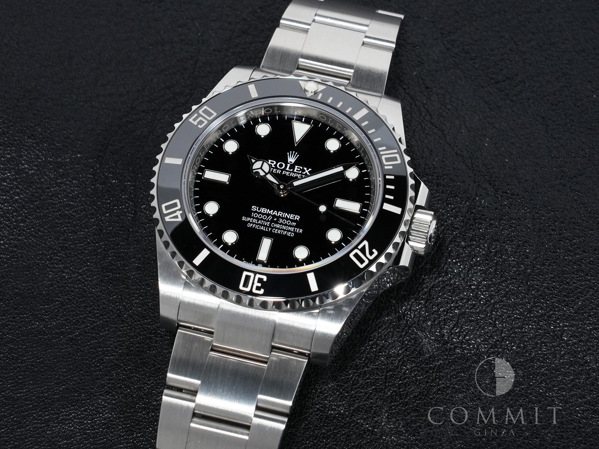 ロレックス サブマリーナー ノンデイト Ref.124060 ステンレススチール ブラック文字盤 中古 wpxd8nah
