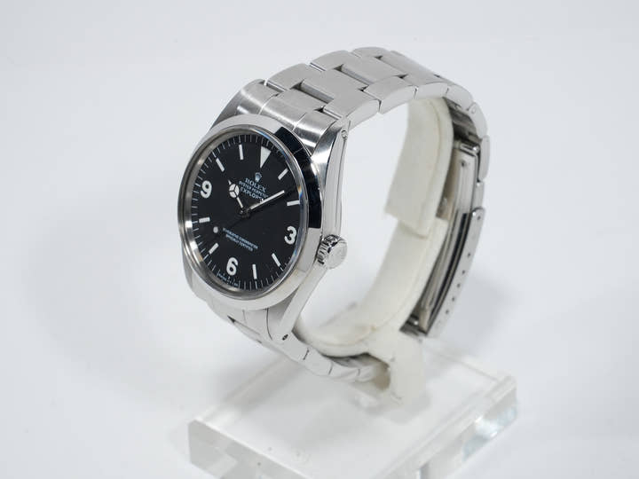 ロレックス エクスプローラーI Ref.1016 ステンレススチール ブラック文字盤 中古 7dqjesew