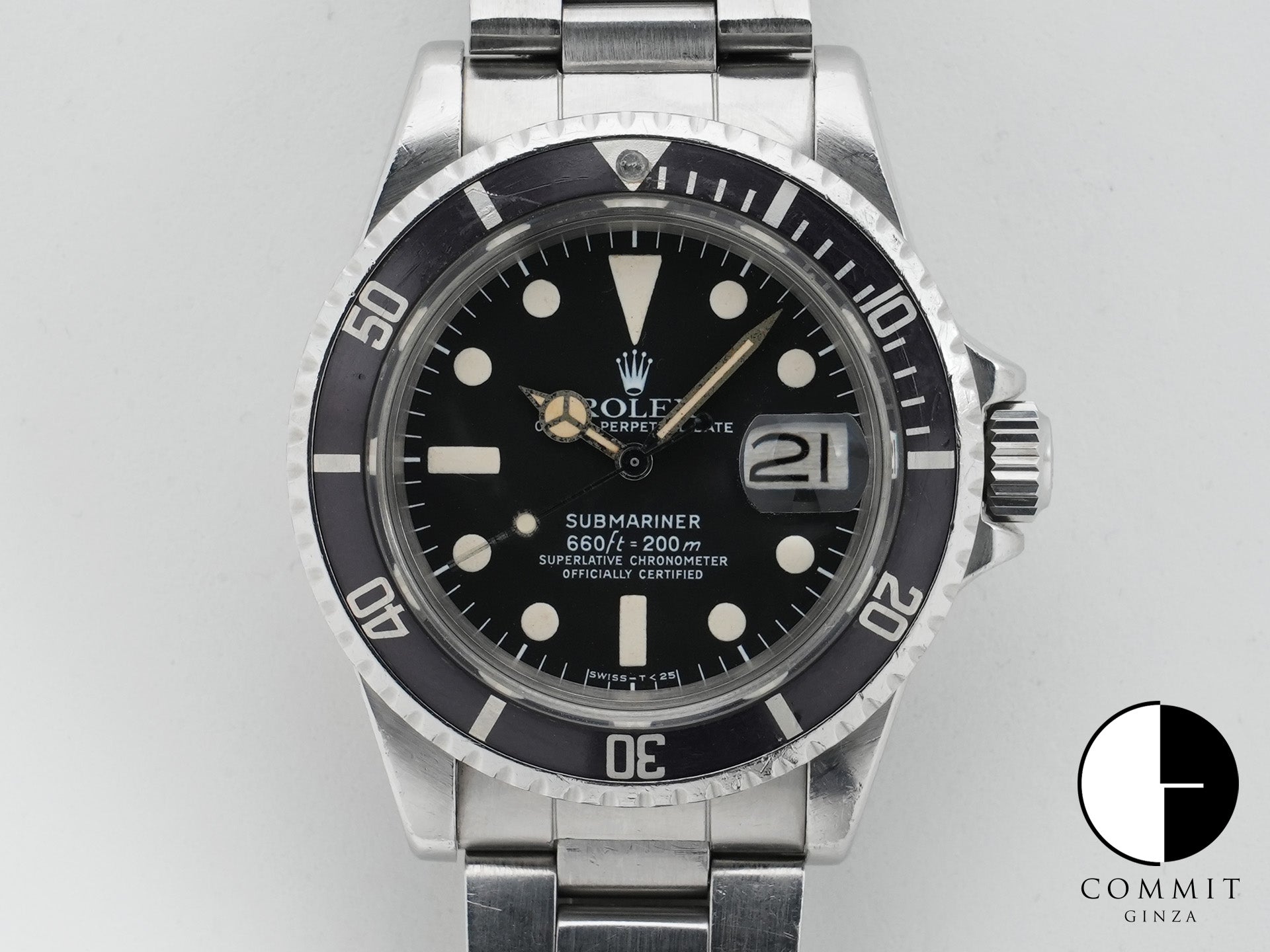 ロレックス サブマリーナー デイト Ref.1680 ステンレススチール ブラック文字盤 中古 n5qgions