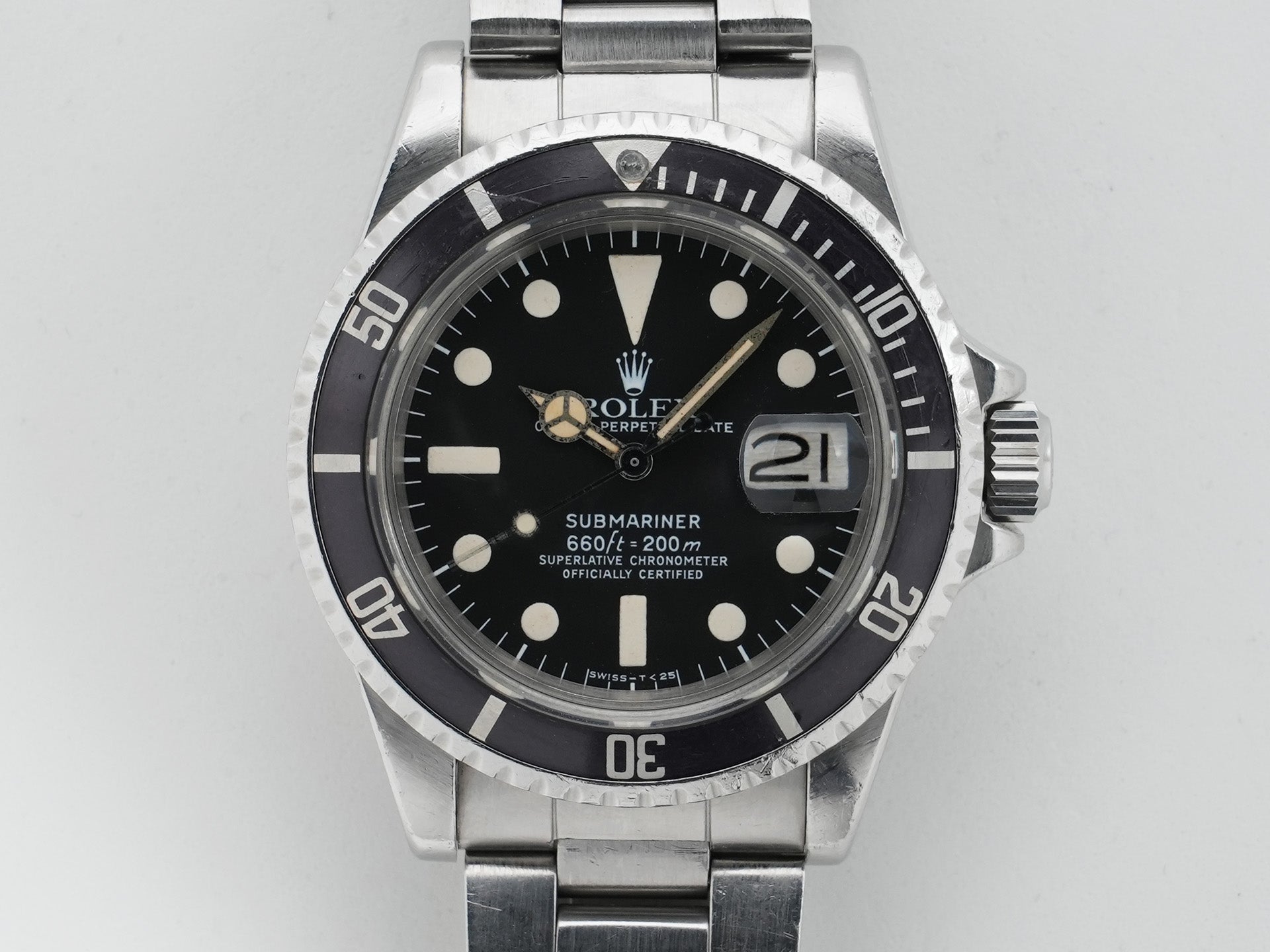 ロレックス サブマリーナー デイト Ref.1680 ステンレススチール ブラック文字盤 中古 n5qgions