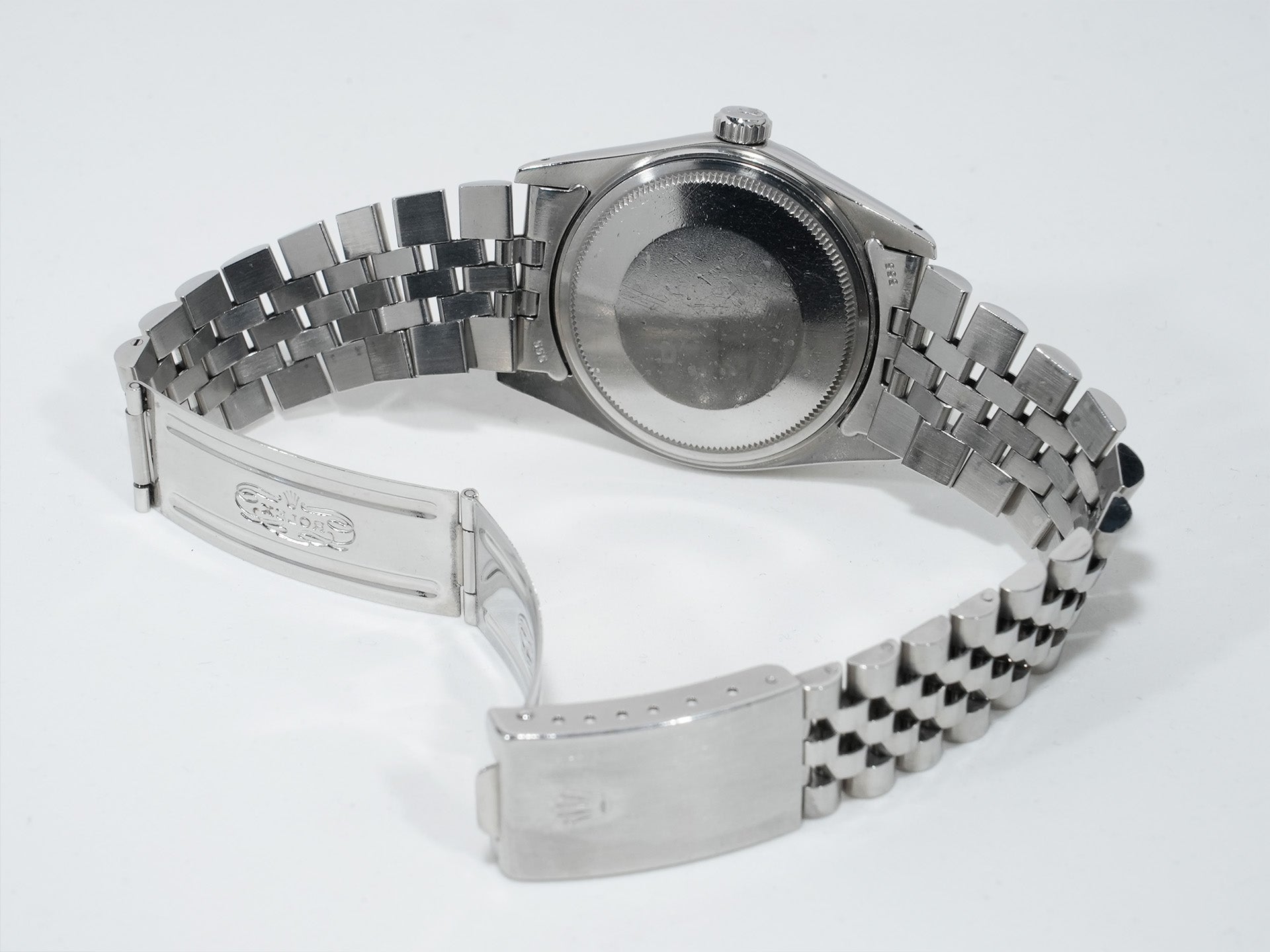 ロレックス デイトジャスト Ref.16014 ステンレススチール/ホワイトゴールド ホワイトバックリー文字盤 中古 qugwwsim