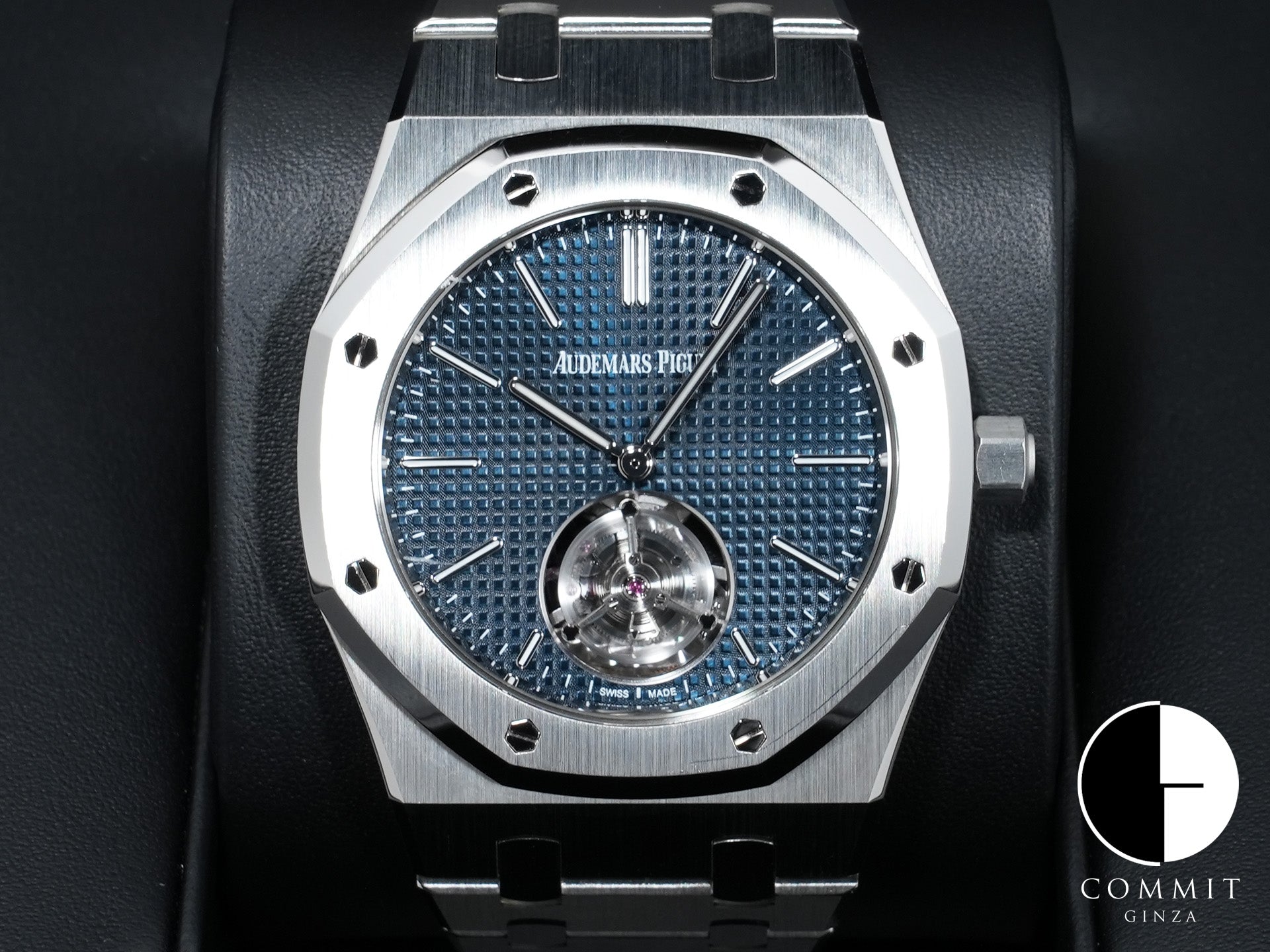 オーデマピゲ ロイヤルオーク フライング トゥールビヨン エクストラ シン (RD#3) Ref.26670ST.OO.1240ST.02 ステンレススチール ブルー文字盤 美中古 rdbdtcxx