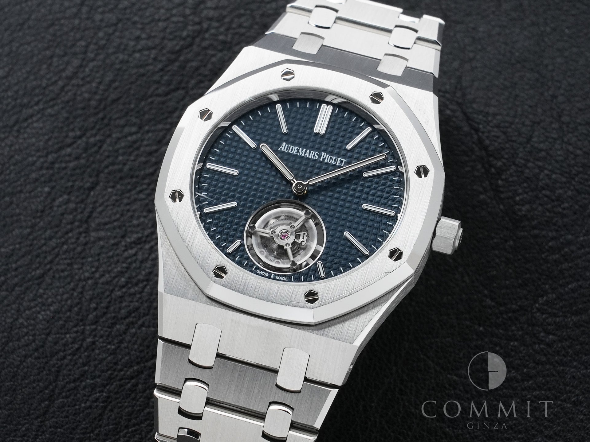 オーデマピゲ ロイヤルオーク フライング トゥールビヨン エクストラ シン (RD#3) Ref.26670ST.OO.1240ST.02 ステンレススチール ブルー文字盤 美中古 rdbdtcxx