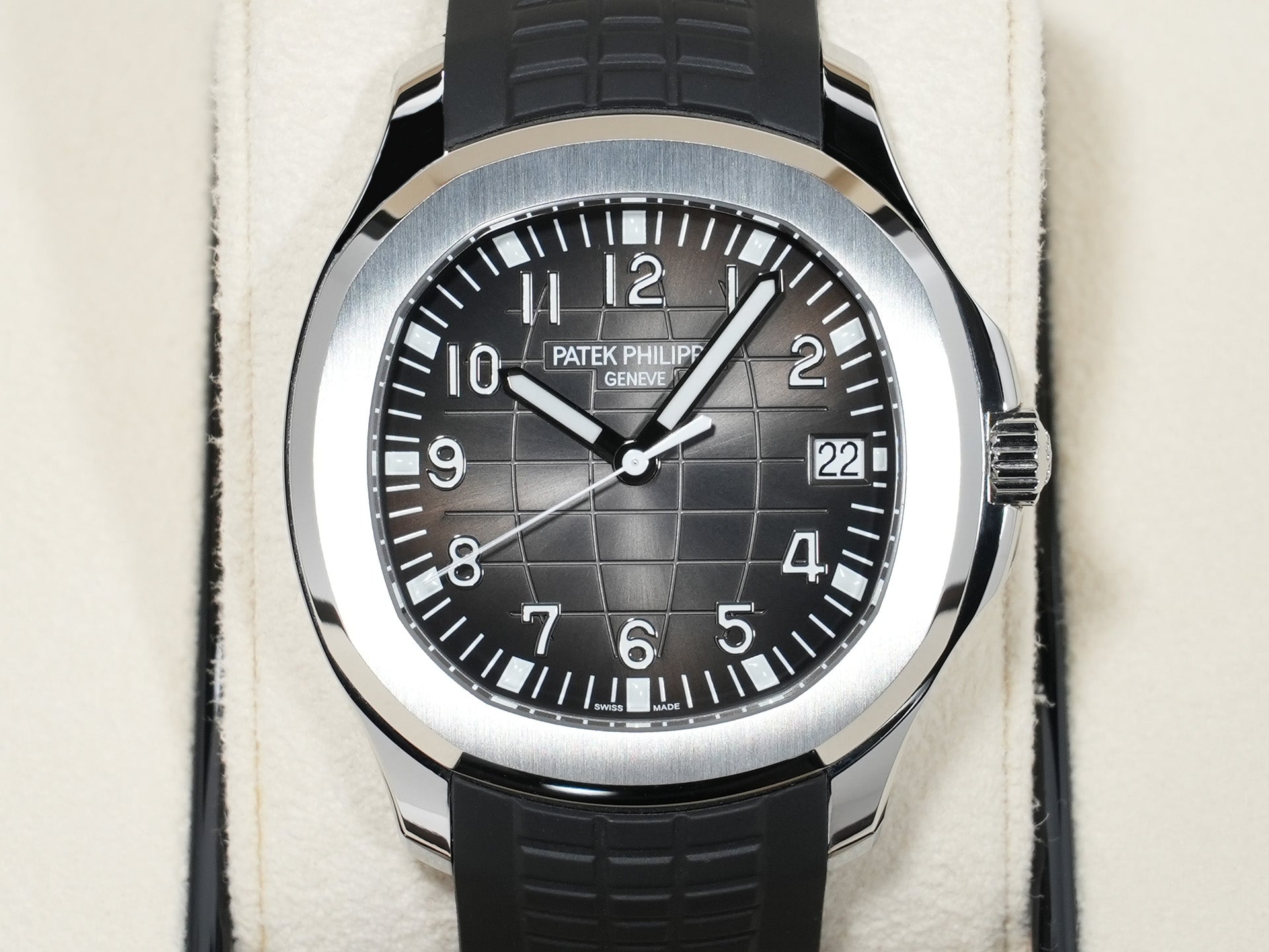パテックフィリップ アクアノート Ref.5167A-001 ステンレススチール ブラック文字盤 美品 bz3vyhpf
