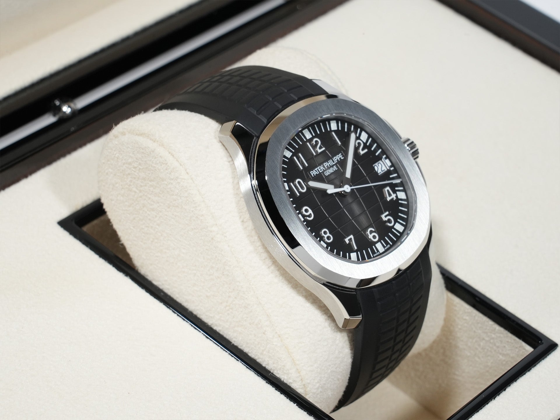 パテックフィリップ アクアノート Ref.5167A-001 ステンレススチール ブラック文字盤 美品 bz3vyhpf