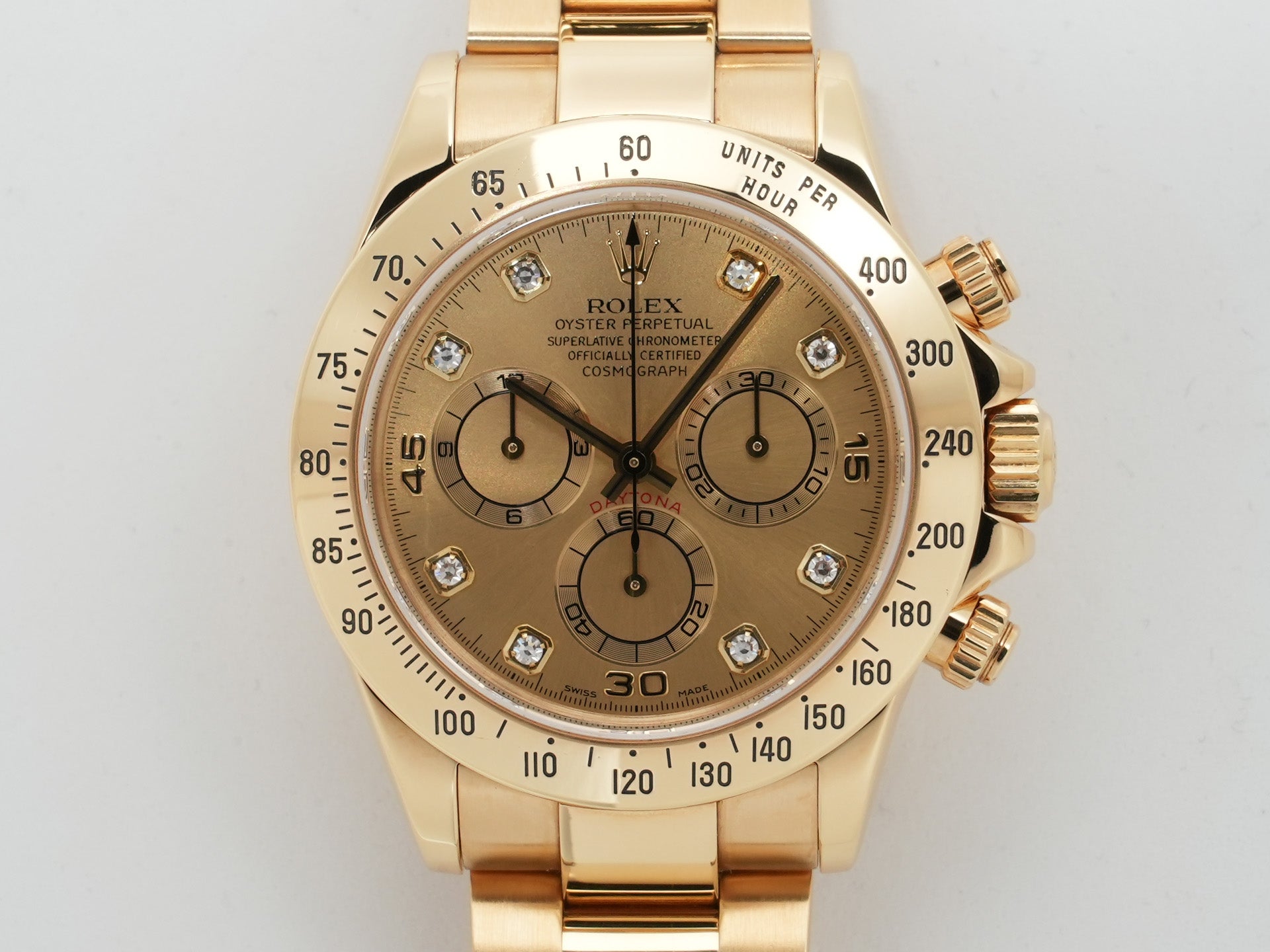 ロレックス デイトナ Ref.116528G イエローゴールド シャンパン文字盤 中古 j4gsmecw