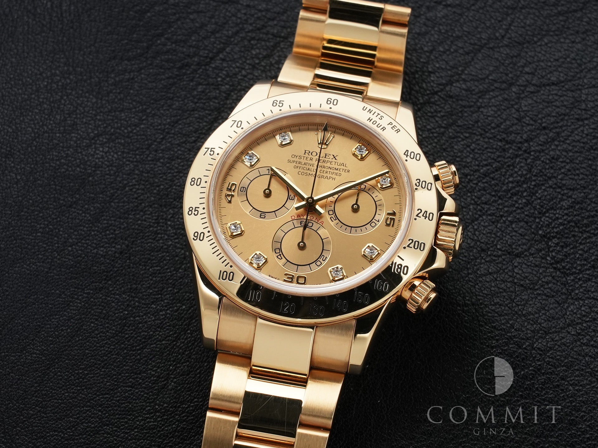 ロレックス デイトナ Ref.116528G イエローゴールド シャンパン文字盤 中古 j4gsmecw