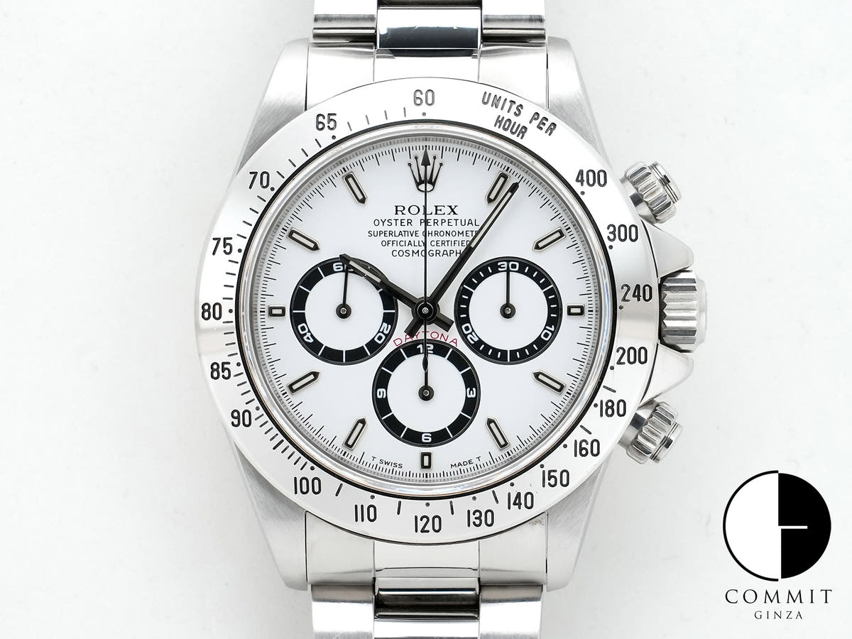 ロレックス デイトナ エルプリメロ Ref.16520 ステンレススチール ホワイト文字盤 中古 frwdas72
