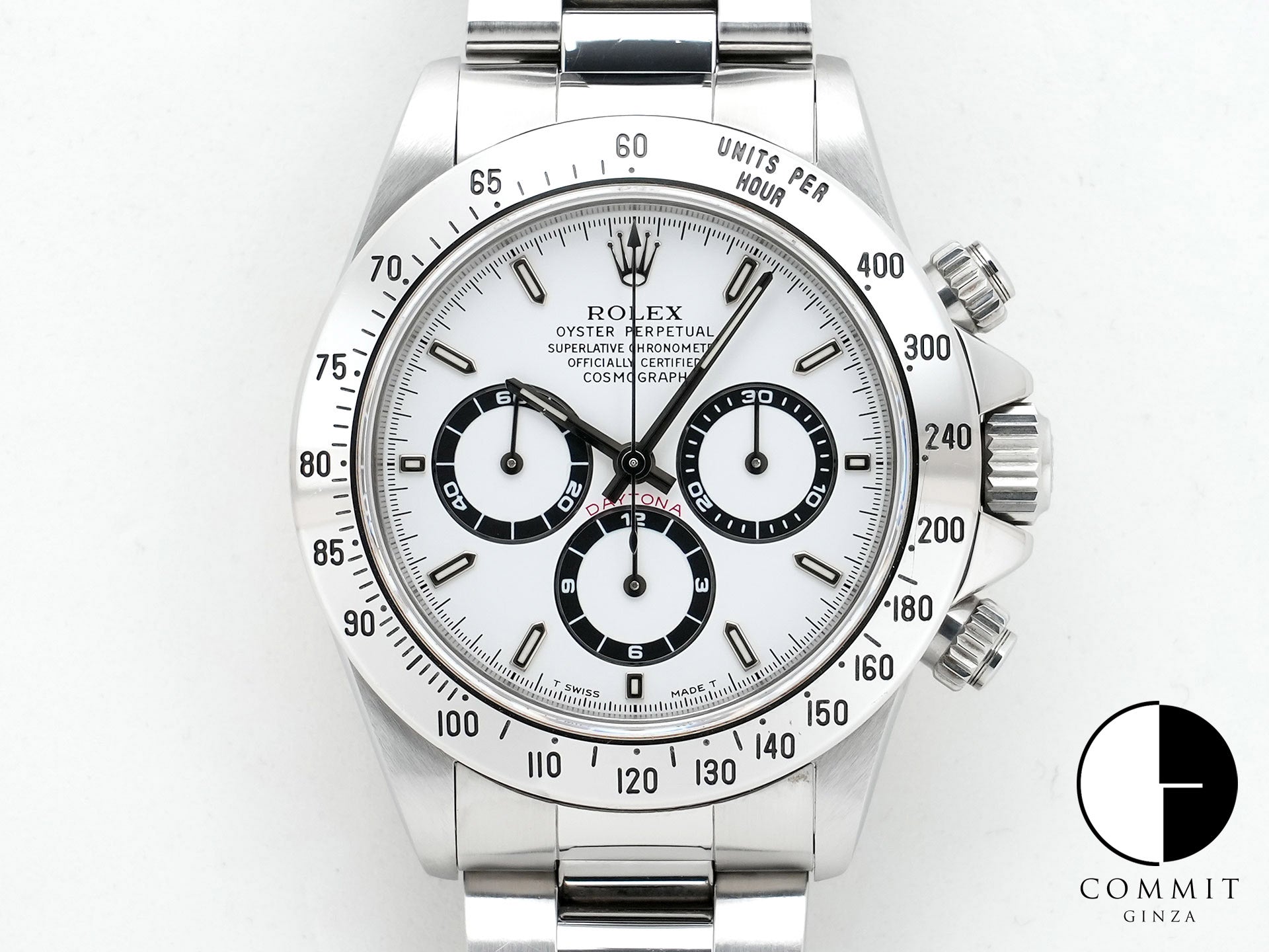 ロレックス デイトナ エルプリメロ Ref.16520 ステンレススチール ホワイト文字盤 中古 frwdas72