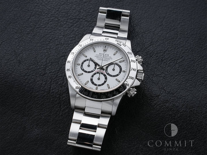 ロレックス デイトナ エルプリメロ Ref.16520 ステンレススチール ホワイト文字盤 中古 frwdas72