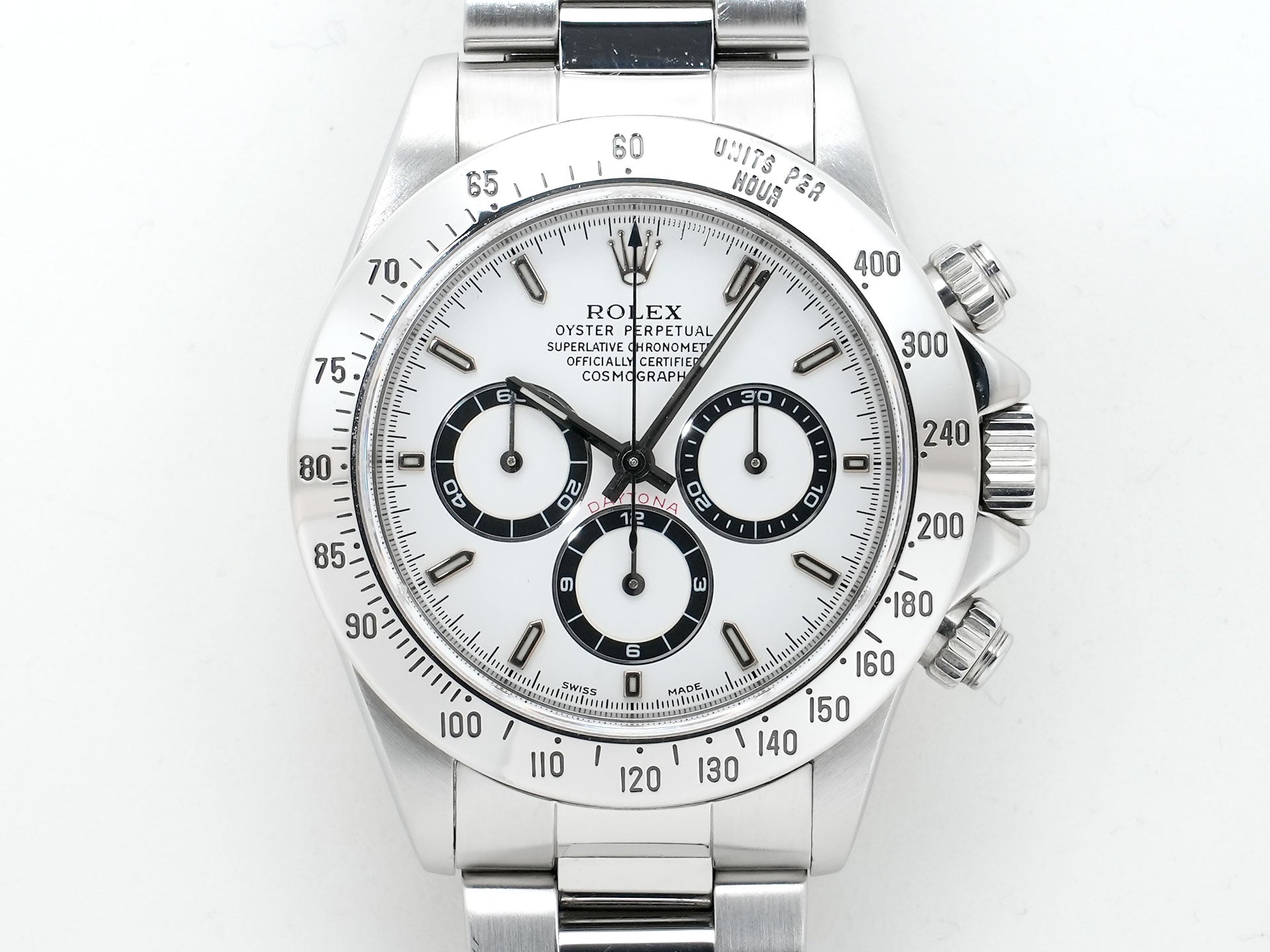 ロレックス デイトナ エルプリメロ Ref.16520 ステンレススチール ホワイト文字盤 中古 57tb769v
