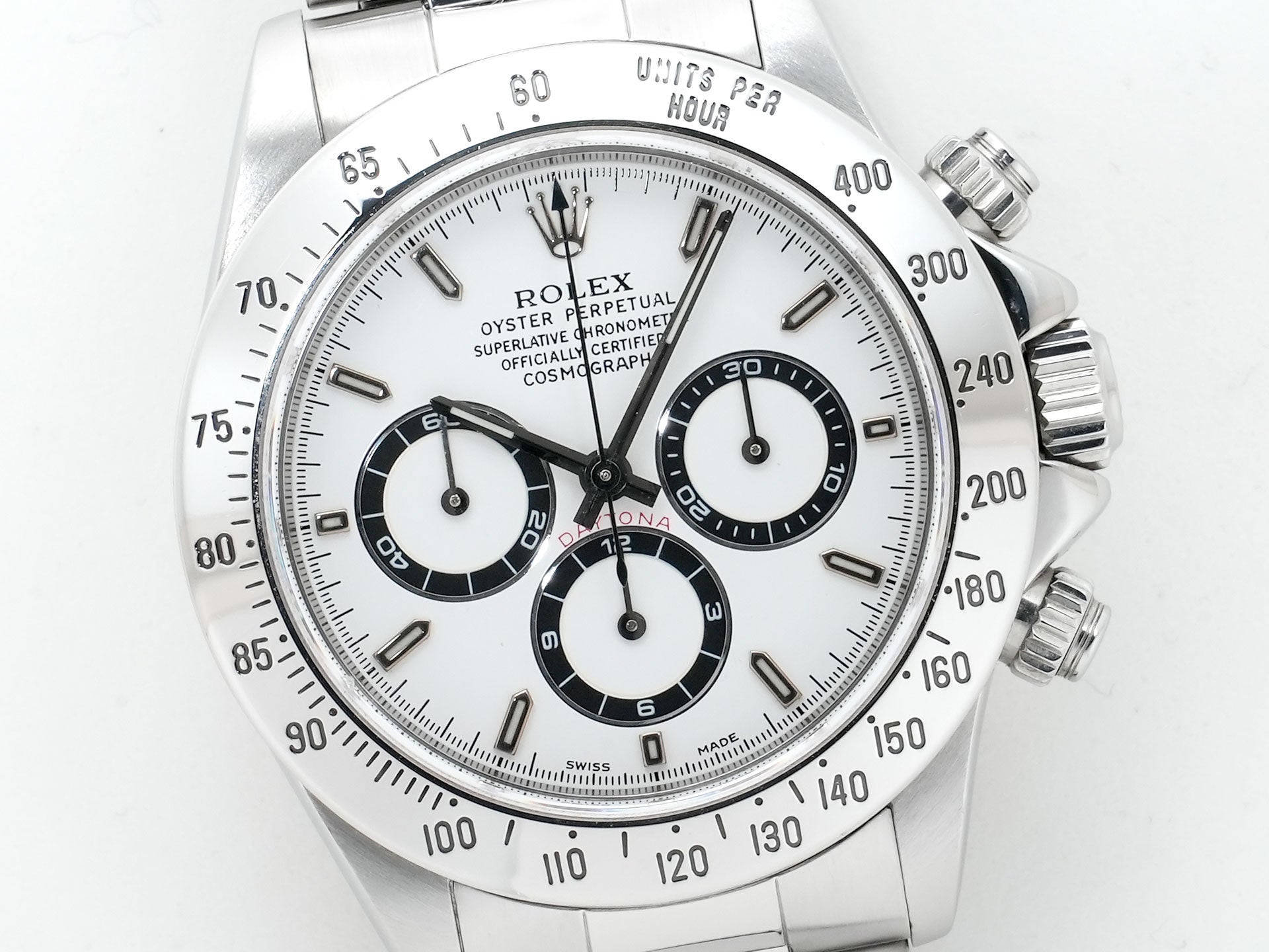ロレックス デイトナ エルプリメロ Ref.16520 ステンレススチール ホワイト文字盤 中古 57tb769v