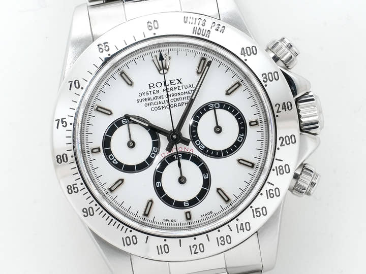 ロレックス デイトナ エルプリメロ Ref.16520 ステンレススチール ホワイト文字盤 中古 57tb769v