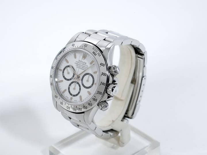 ロレックス デイトナ エルプリメロ Ref.16520 ステンレススチール ホワイト文字盤 中古 57tb769v