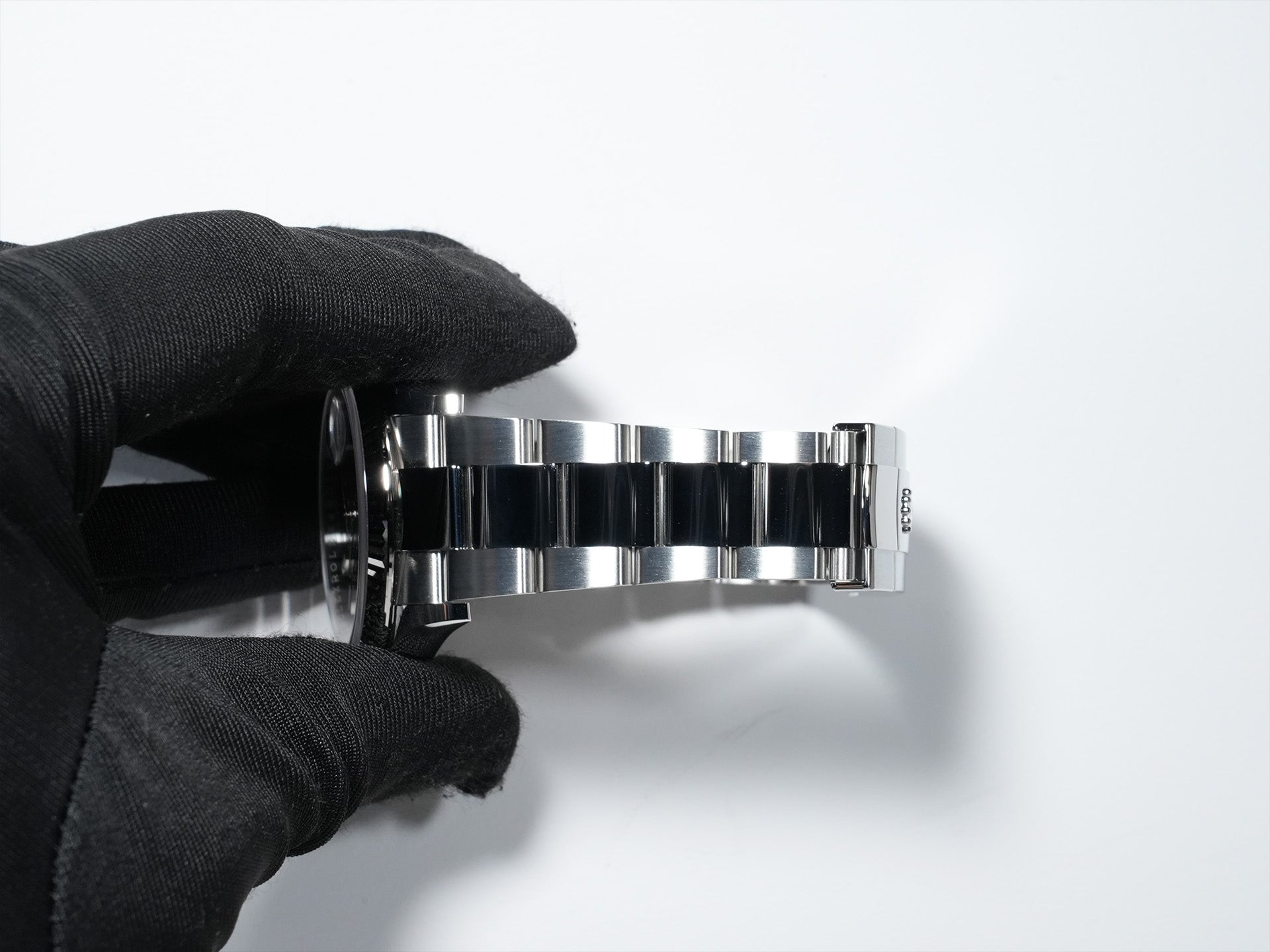 ロレックス デイトジャスト36 Ref.126234 ステンレススチール/ホワイトゴールド ブラック文字盤 オイスターブレスレット 極美品 oa8b8jg6