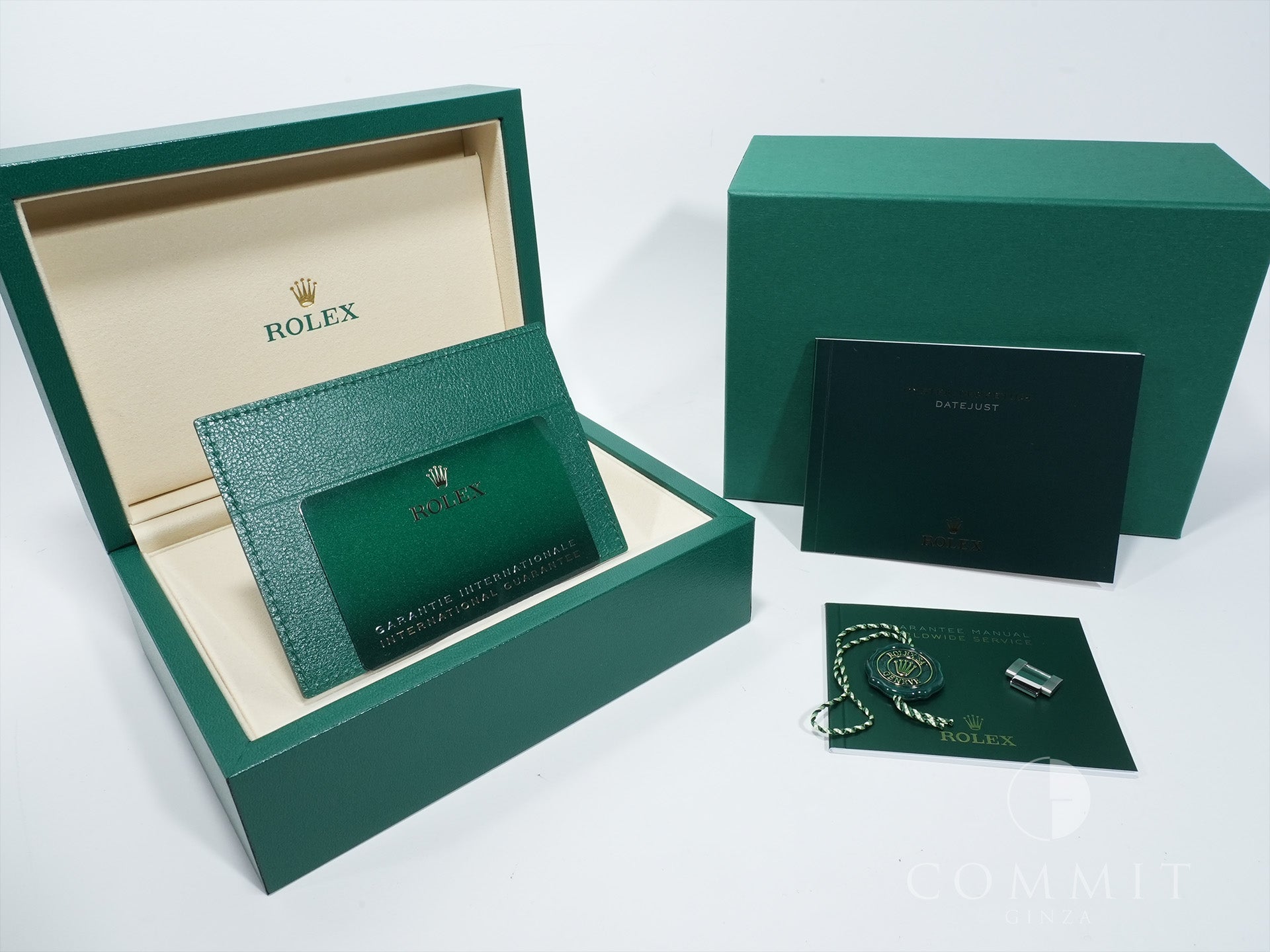 ロレックス デイトジャスト36 Ref.126234 ステンレススチール/ホワイトゴールド ブラック文字盤 オイスターブレスレット 極美品 oa8b8jg6