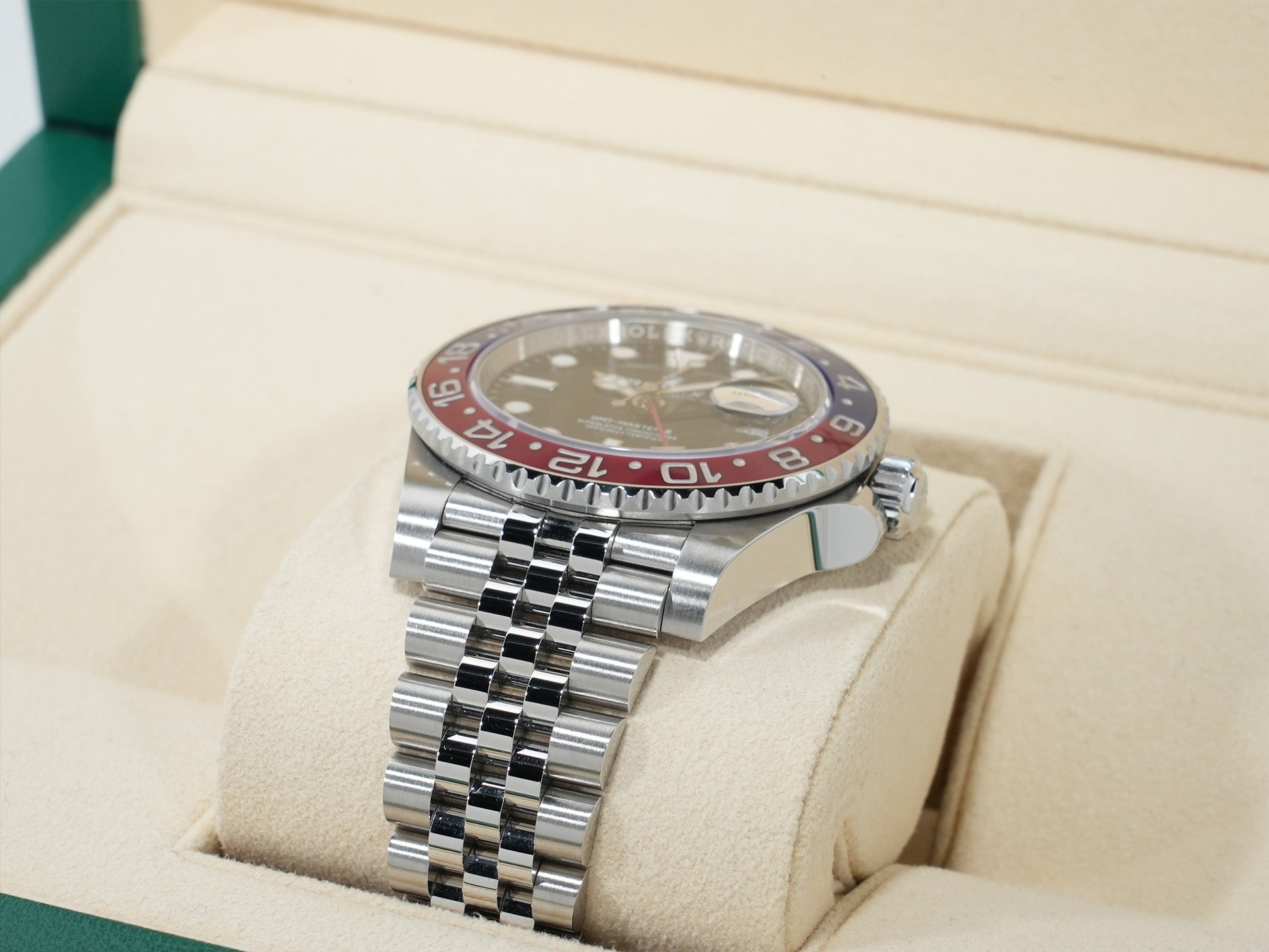 ロレックス GMTマスターII Ref.126710BLRO ステンレススチール ブラック文字盤 ジュビリーブレスレット 中古 tixtfugb