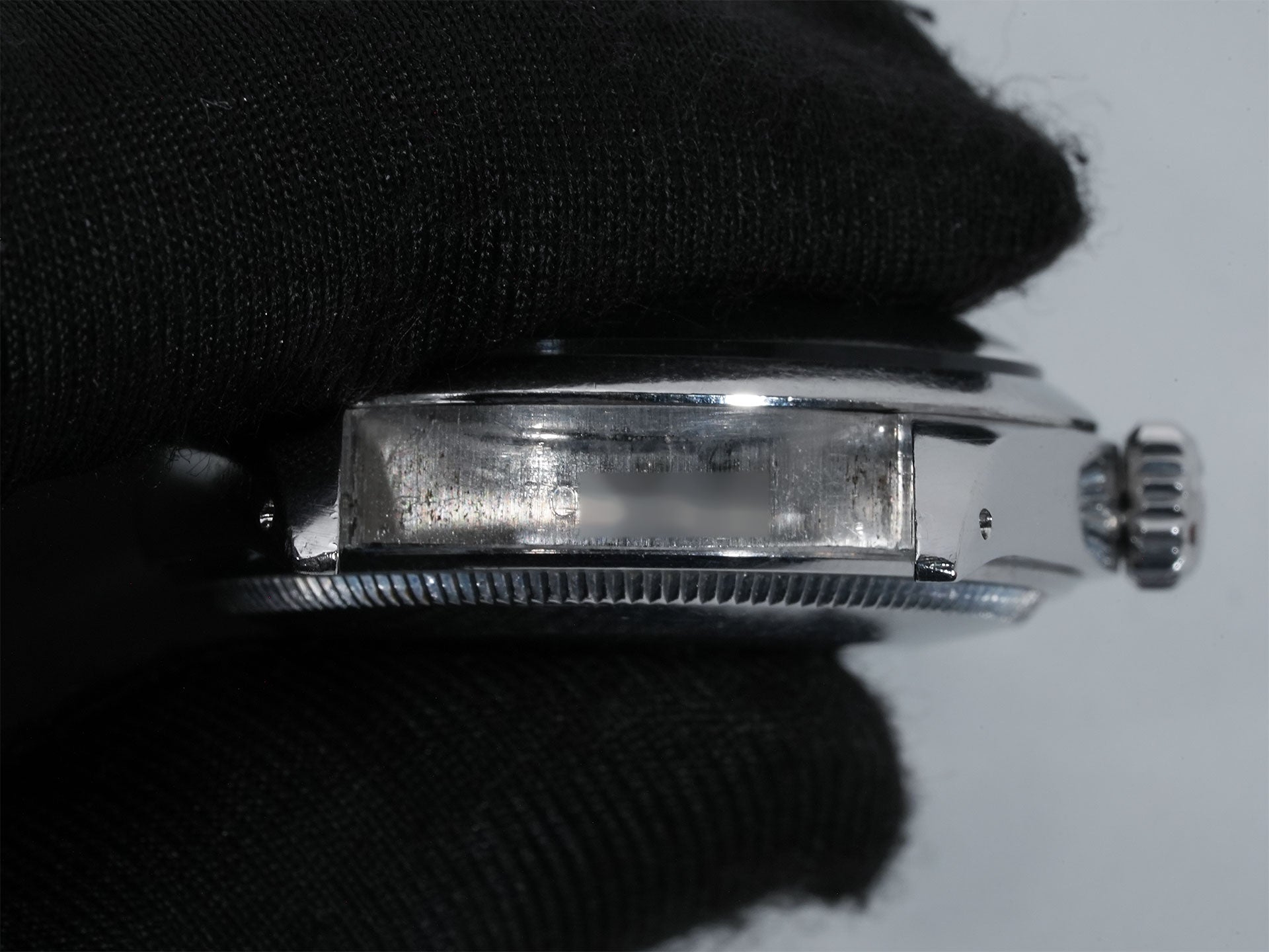 ロレックス オイスターパーペチュアル デイト Ref.1500 ステンレススチール トロピカルミラー文字盤 中古 xtpg9ca9