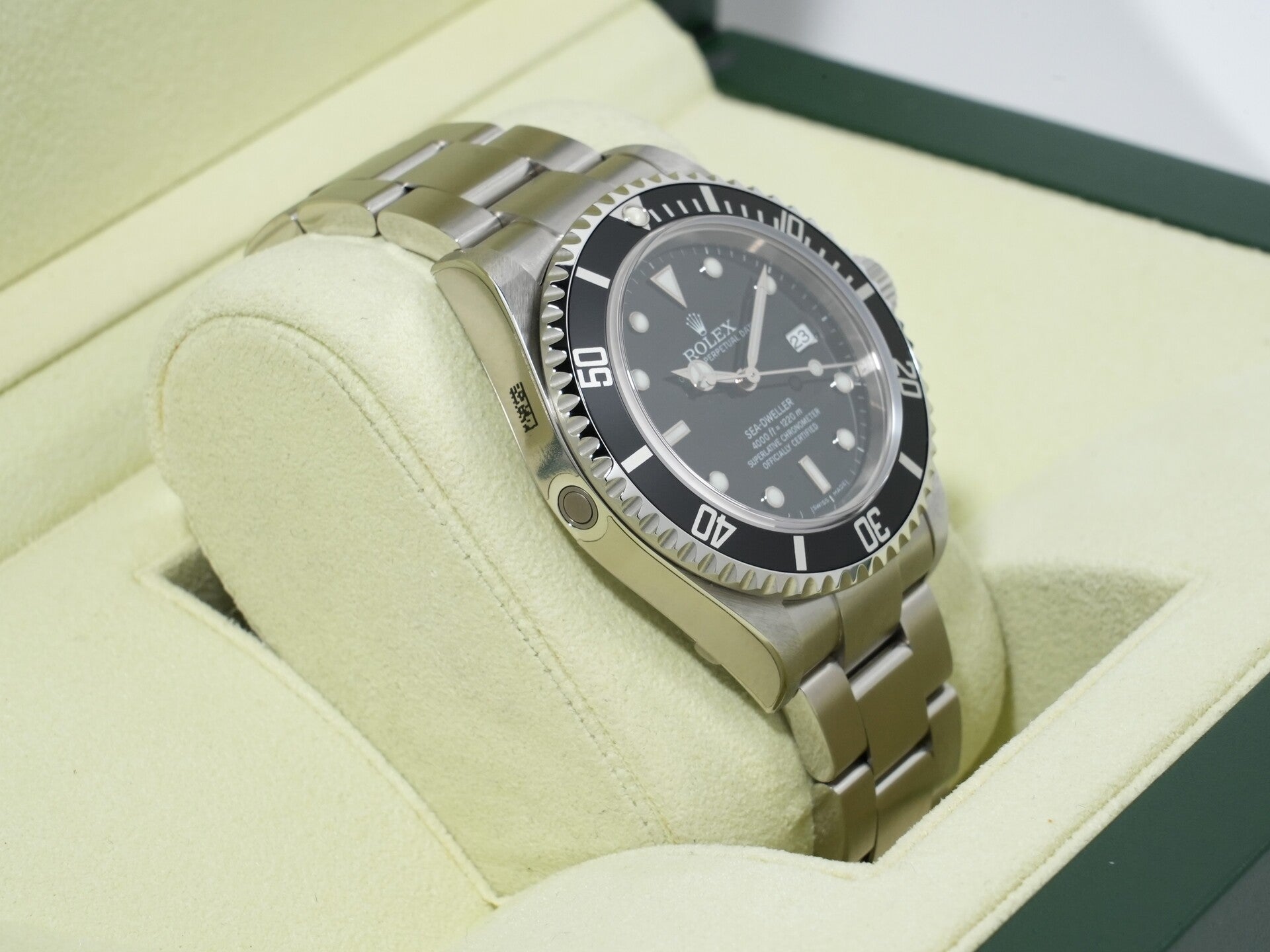 ロレックス シードゥエラー Ref.16600 ステンレススチール ブラック文字盤 デッドストック s7b6zcjd