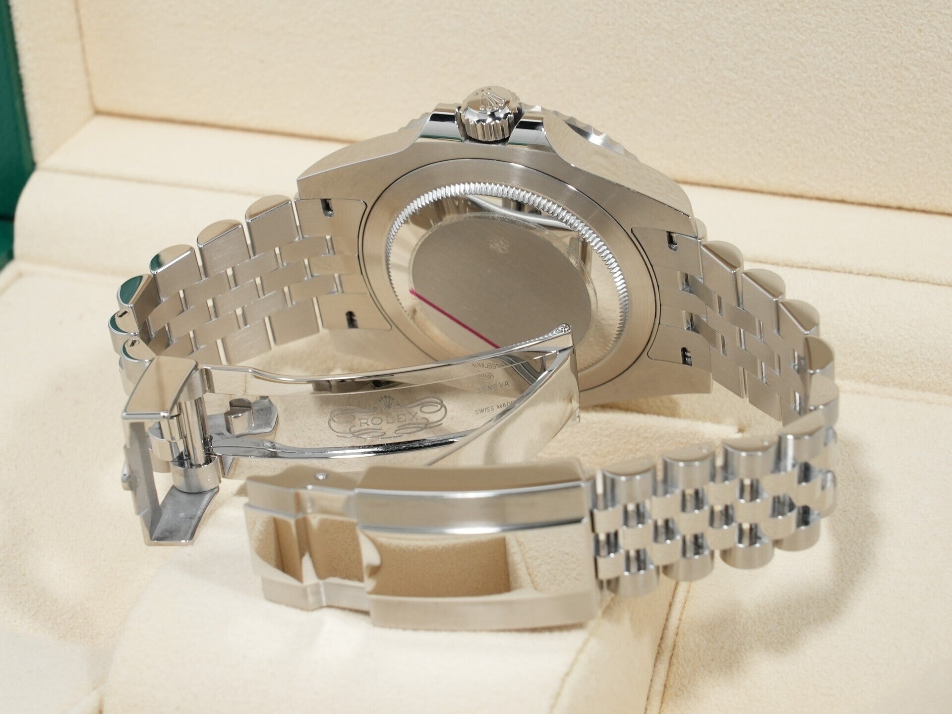 ロレックス GMTマスターII Ref.126710BLRO ステンレススチール ブラック文字盤 ジュビリーブレスレット 美品 uo3v4t3m