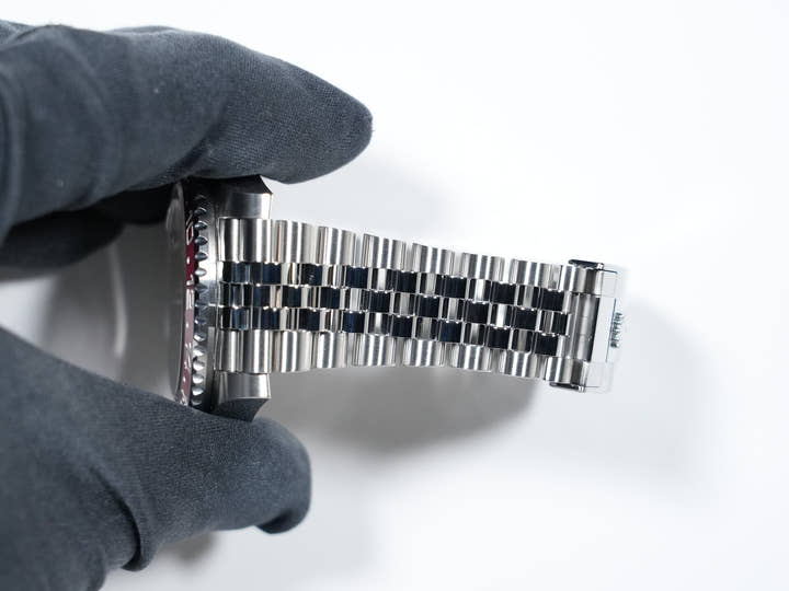 ロレックス GMTマスターII Ref.126710BLRO ステンレススチール ブラック文字盤 ジュビリーブレスレット 美品 uo3v4t3m