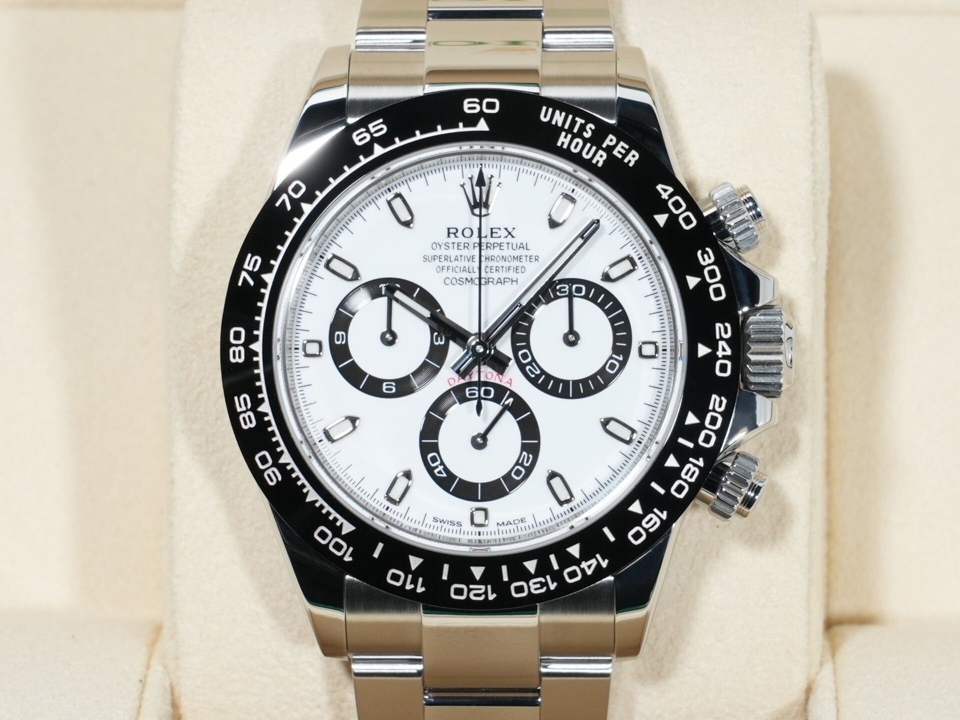 ロレックス デイトナ Ref.116500LN ステンレススチール ホワイト文字盤 美品 thw2y85e