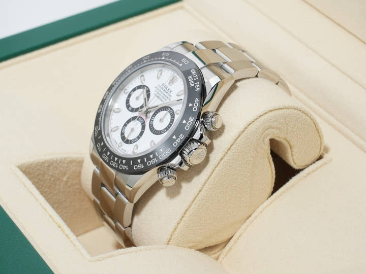 ロレックス デイトナ Ref.116500LN ステンレススチール ホワイト文字盤 美品 thw2y85e